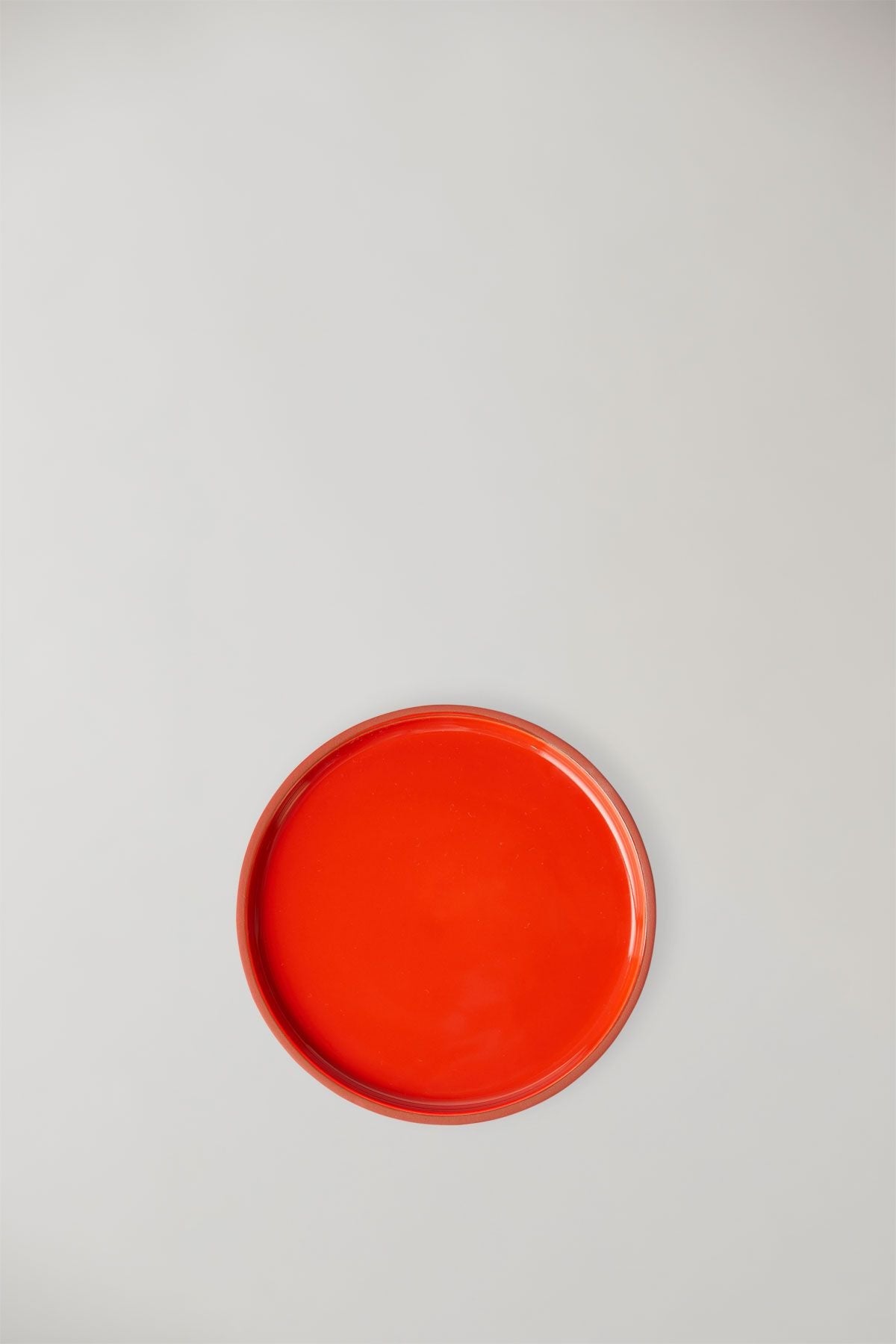 Studio About Clayware Set Of 2 Plates Medium, Terracotta/Red