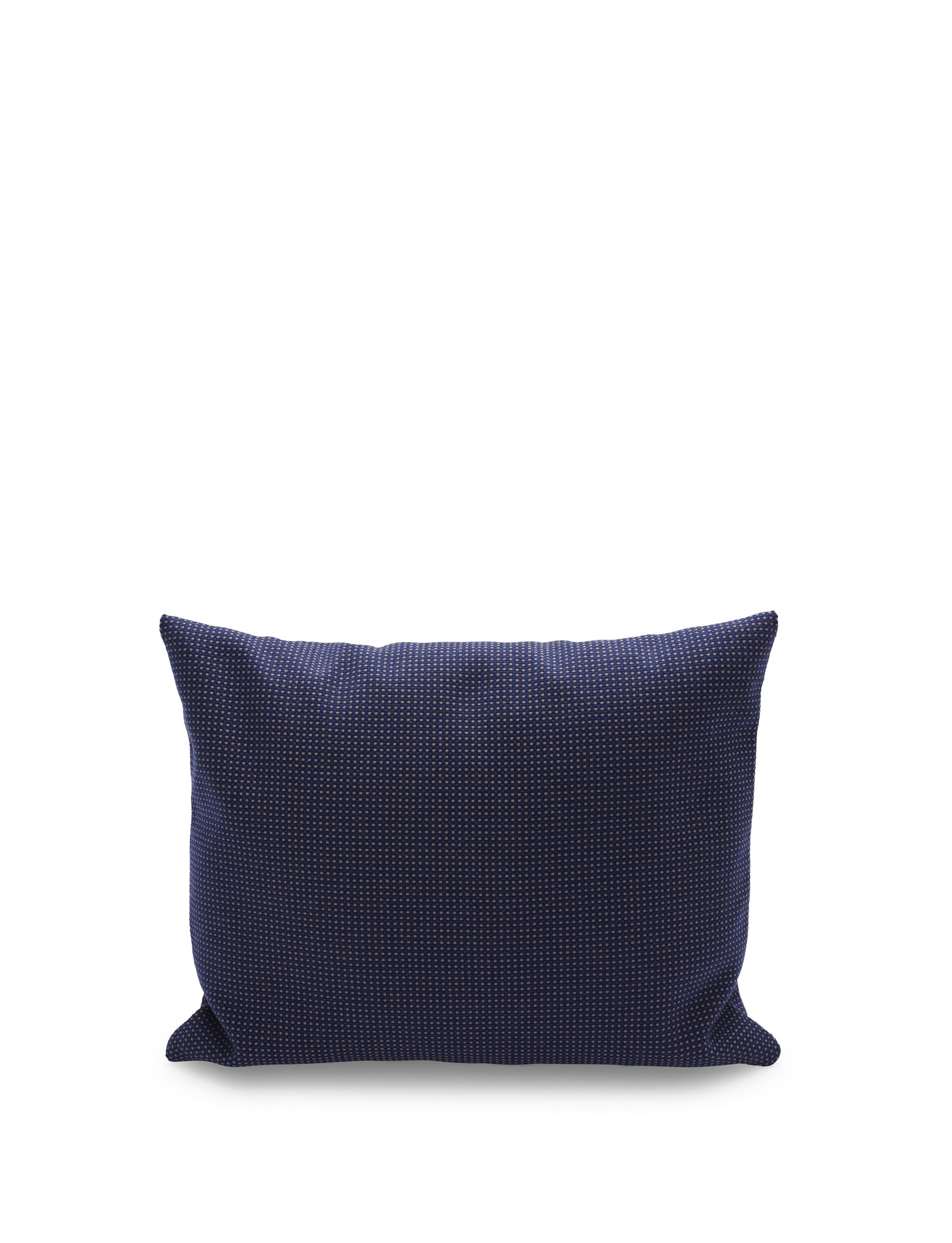 Skagerak Barriere Pillow 50x40 cm, mørkeblå/sandkontroll