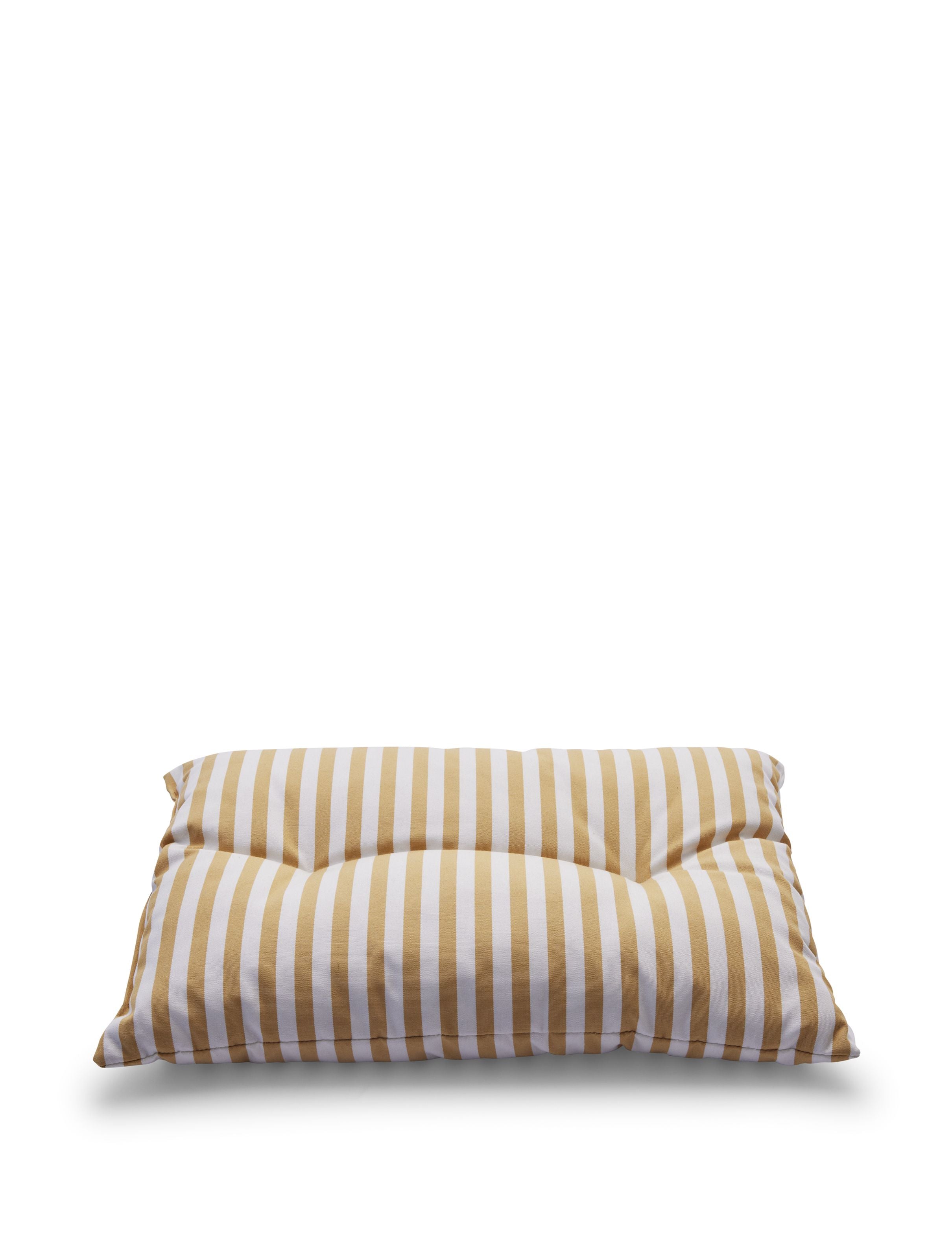Skagerak Barriere Cushion 55x43 cm, gouden gele streep