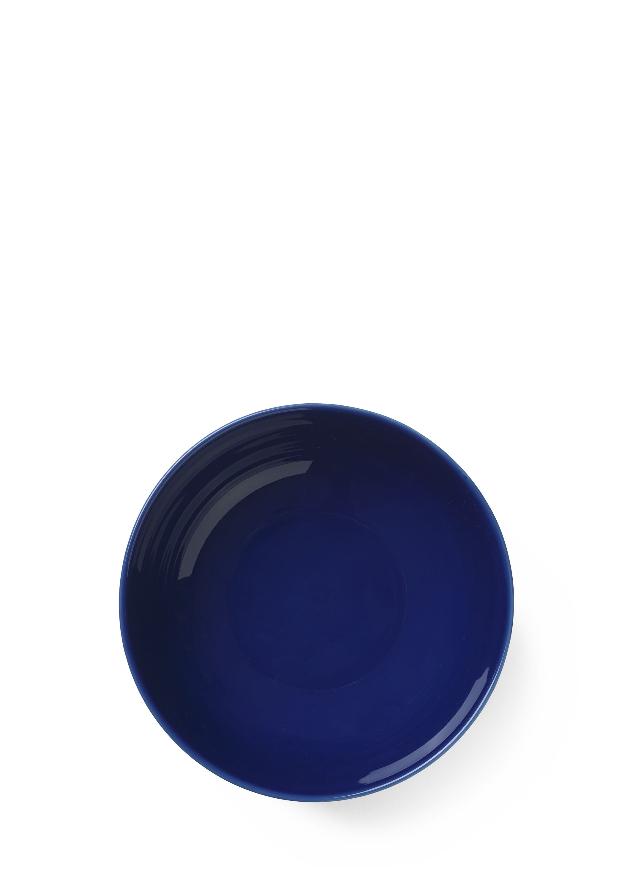 Lyngby Porcelæn Bol de couleur rhombe Ø15,5 cm, bleu foncé