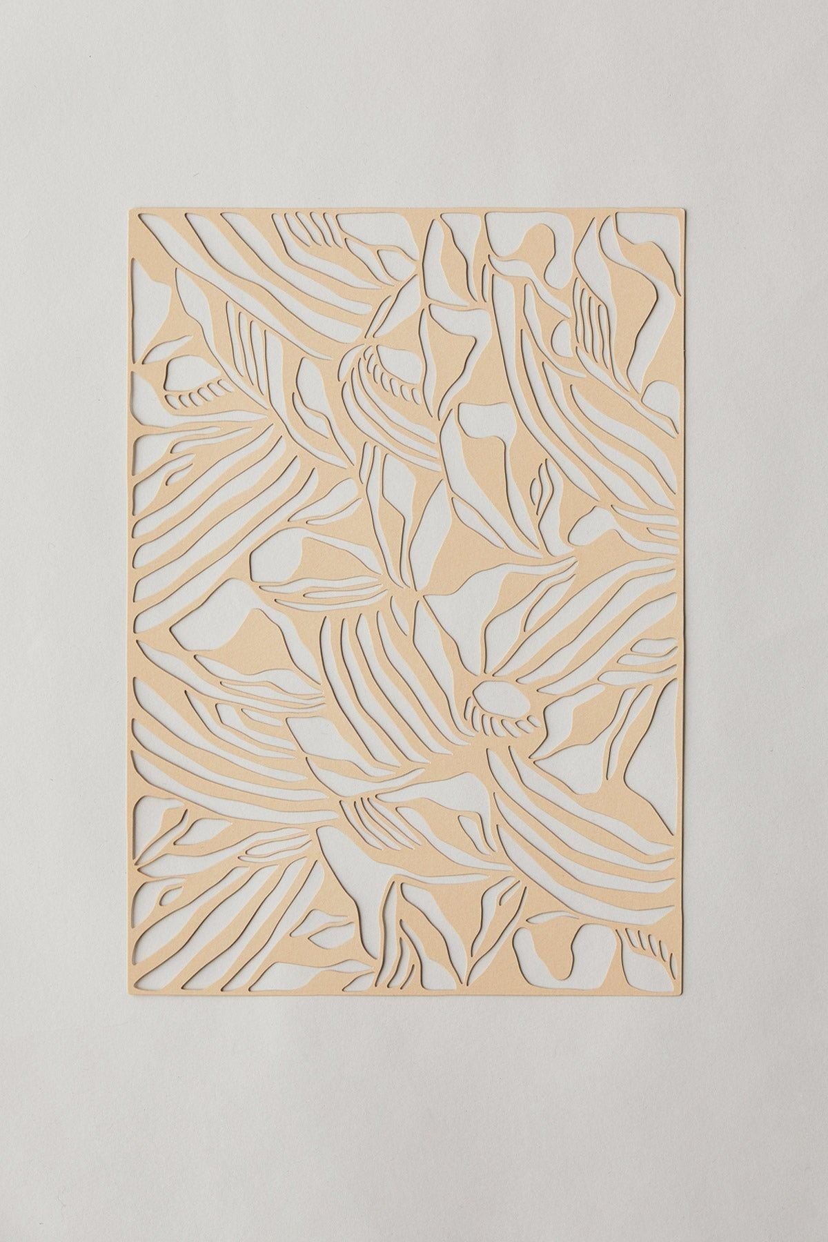 Studio Papercut A4 Orgaaninen suorakulmio, hiekka