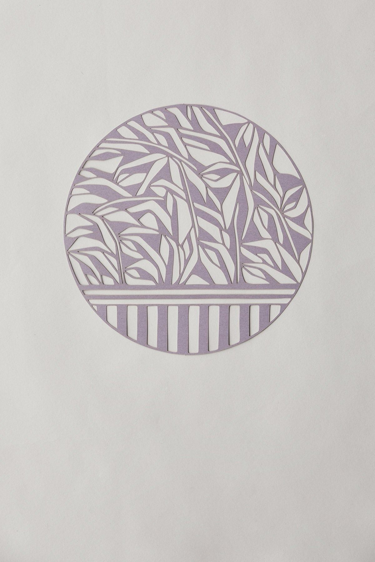 关于纸尾a5几何圆圈的工作室，紫色