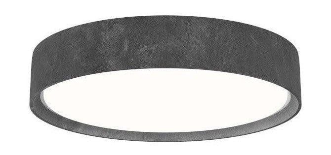 Louis Poulsen LP Slim圆形半嵌入式天花板灯2373 LumensØ44cm，深色铝
