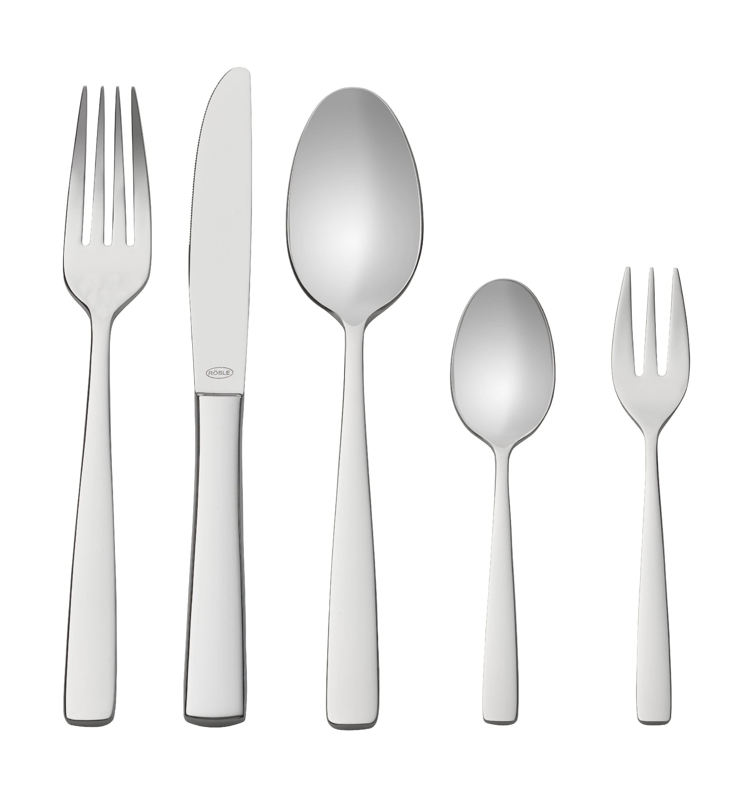 Rösle Elegance Cutlery Set With 60 Pieces, Polished