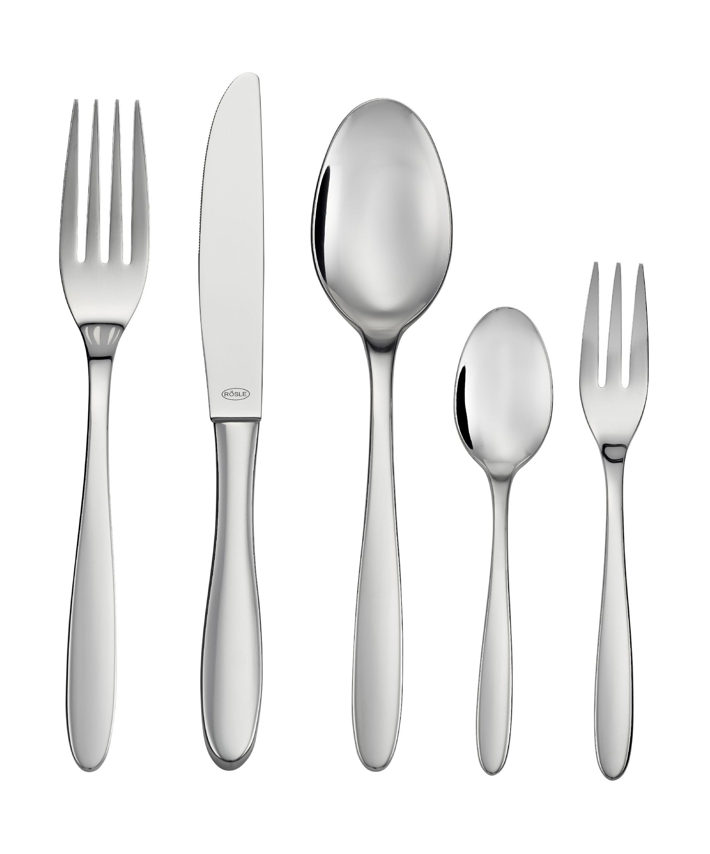 Rösle Culture Cutlery Set With 30 Pieces, Polished