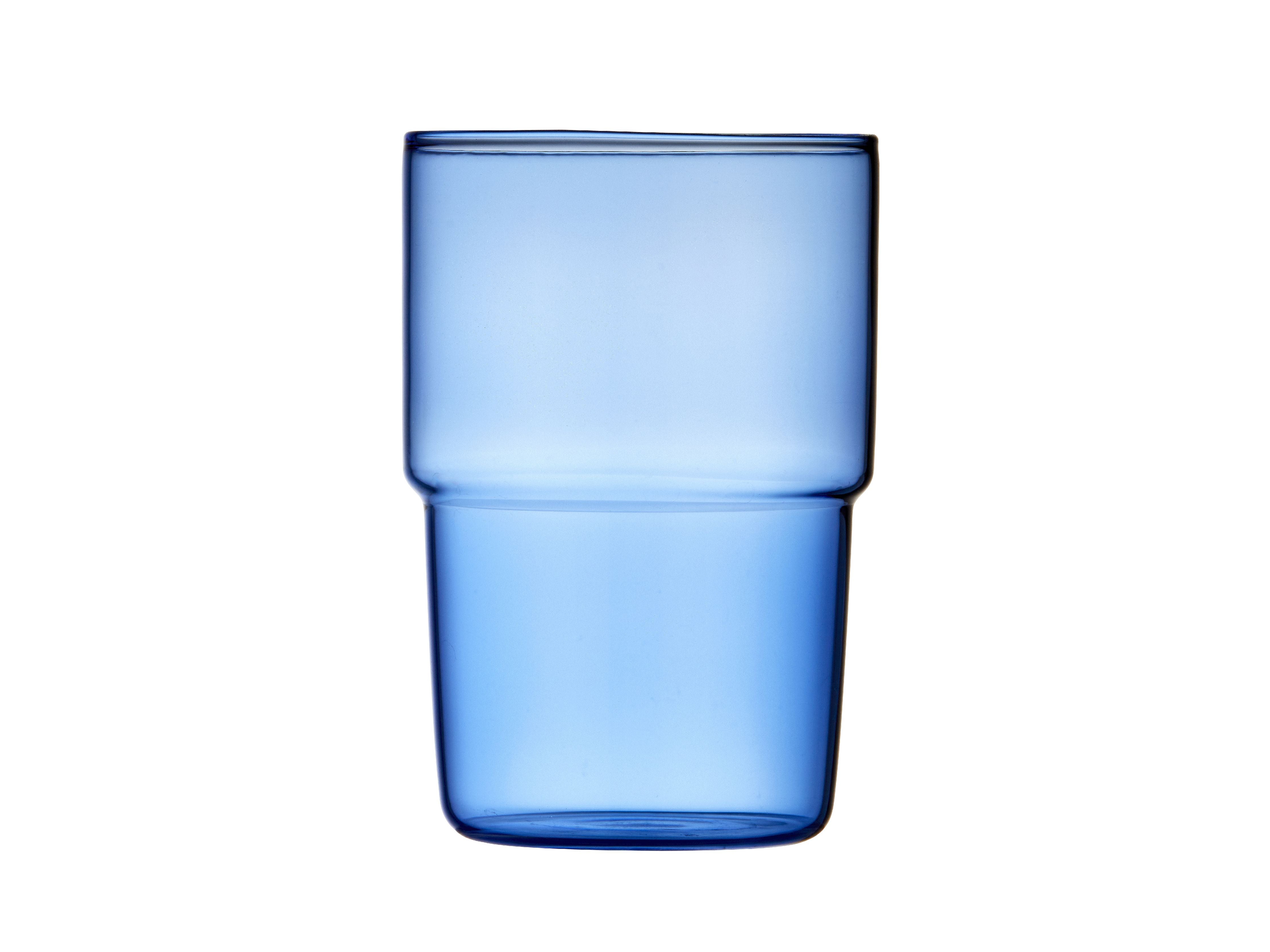 Lyngby Glas Torino Drinking Glass 40 Cl 2 Pcs, Blue