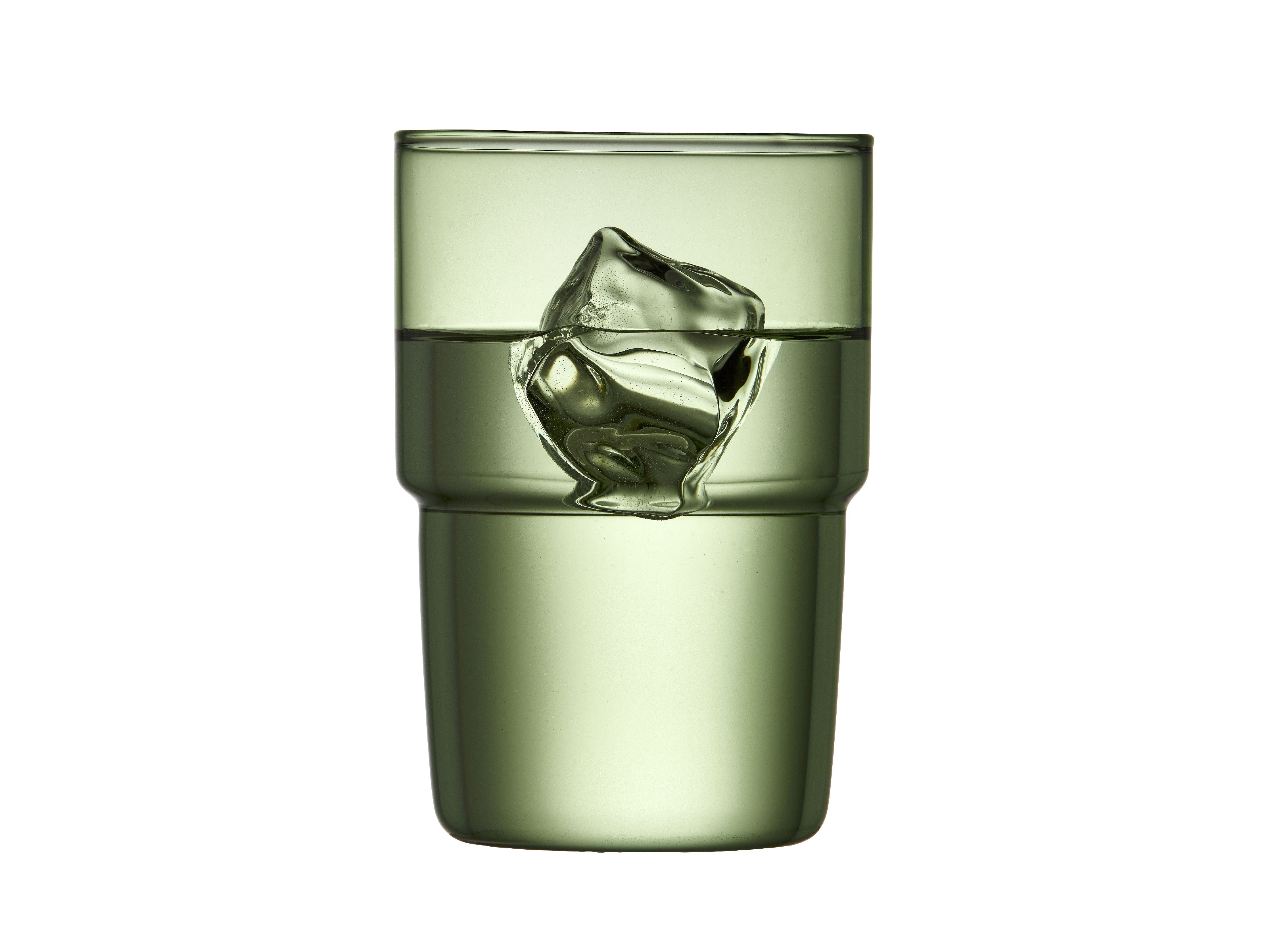 Lyngby Glas Torino Drinking Glass 40 Cl 2 Pcs, Green