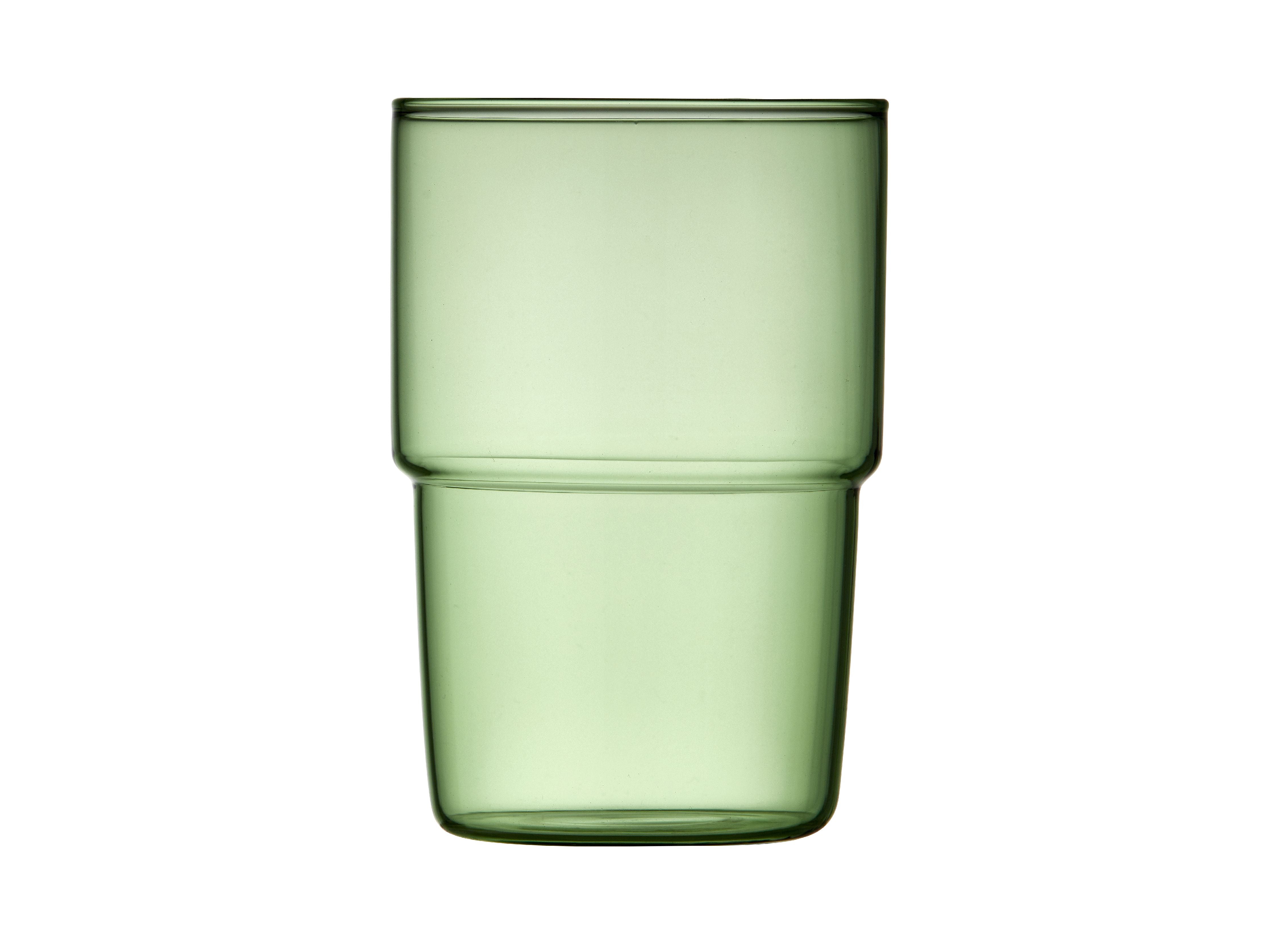 Lyngby Glas Torino Trinkglas 40 Cl 2 PCs, grün