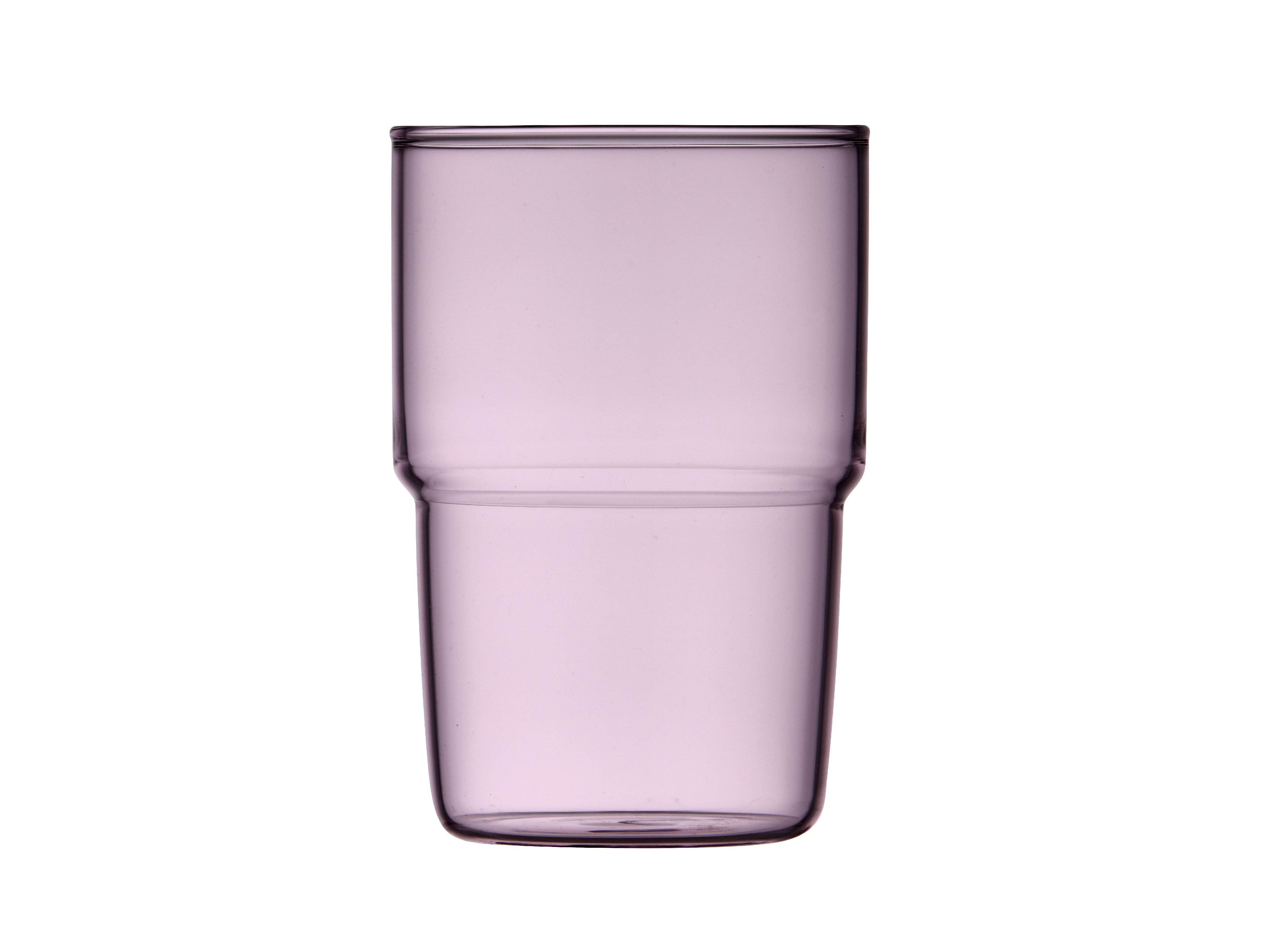 Lyngby Glas Torino Drinking Glass 40 Cl 2 Pcs, Pink