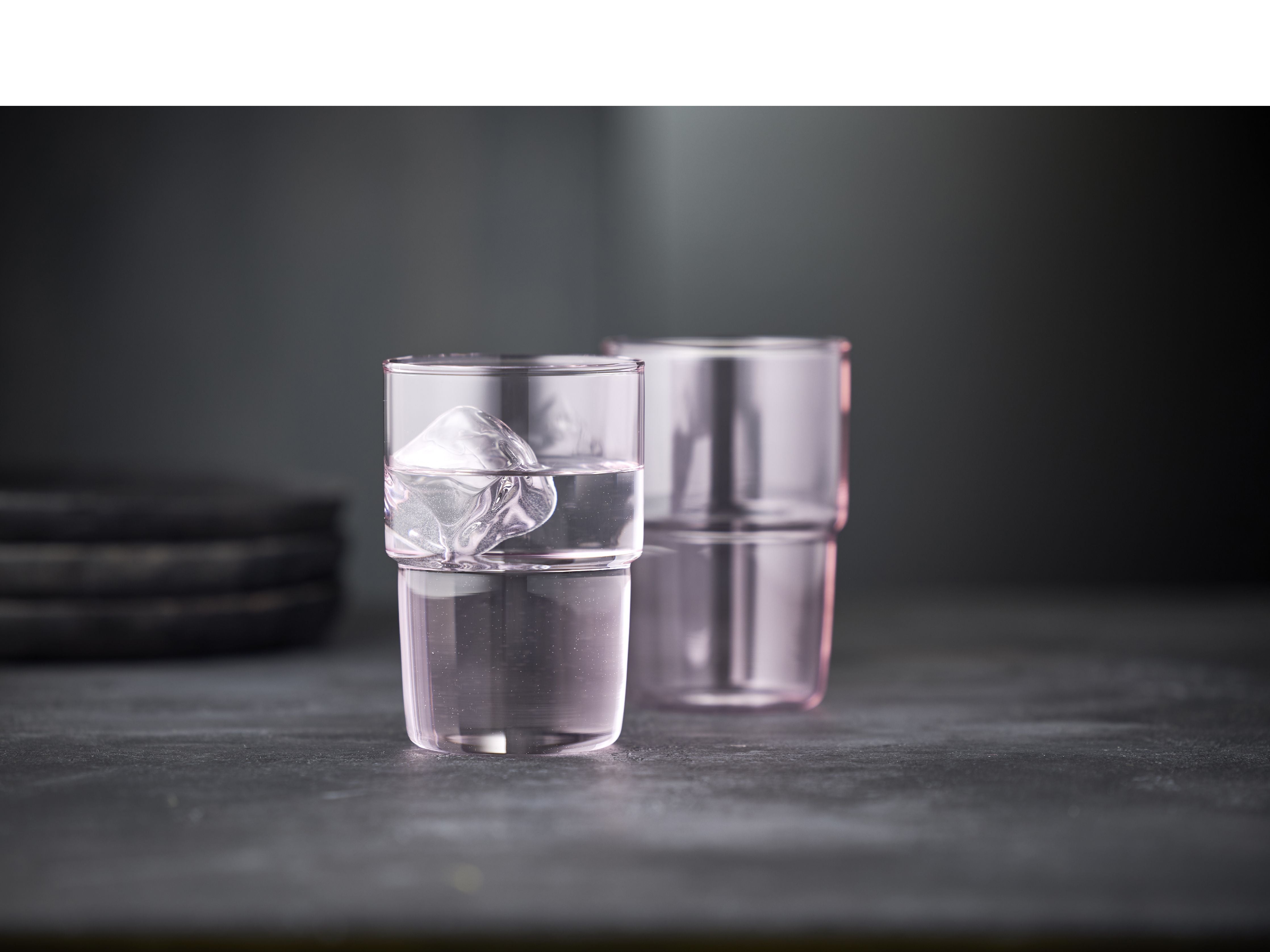 Lyngby Glas Torino Trinkglas 40 cl 2 PCs, rosa