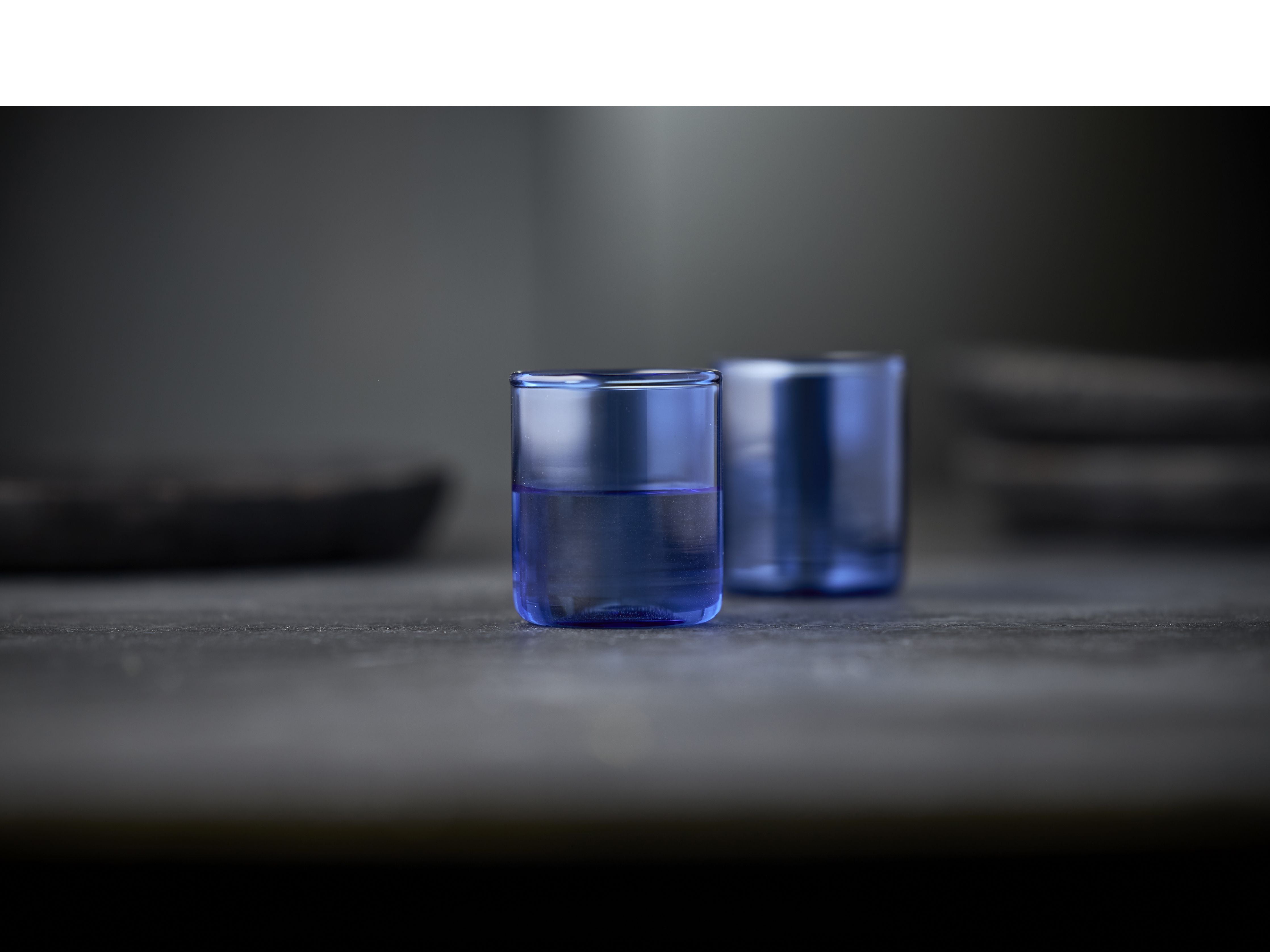 Lyngby Glas Torino Shot Glass 6 CL 2 PCS, bleu