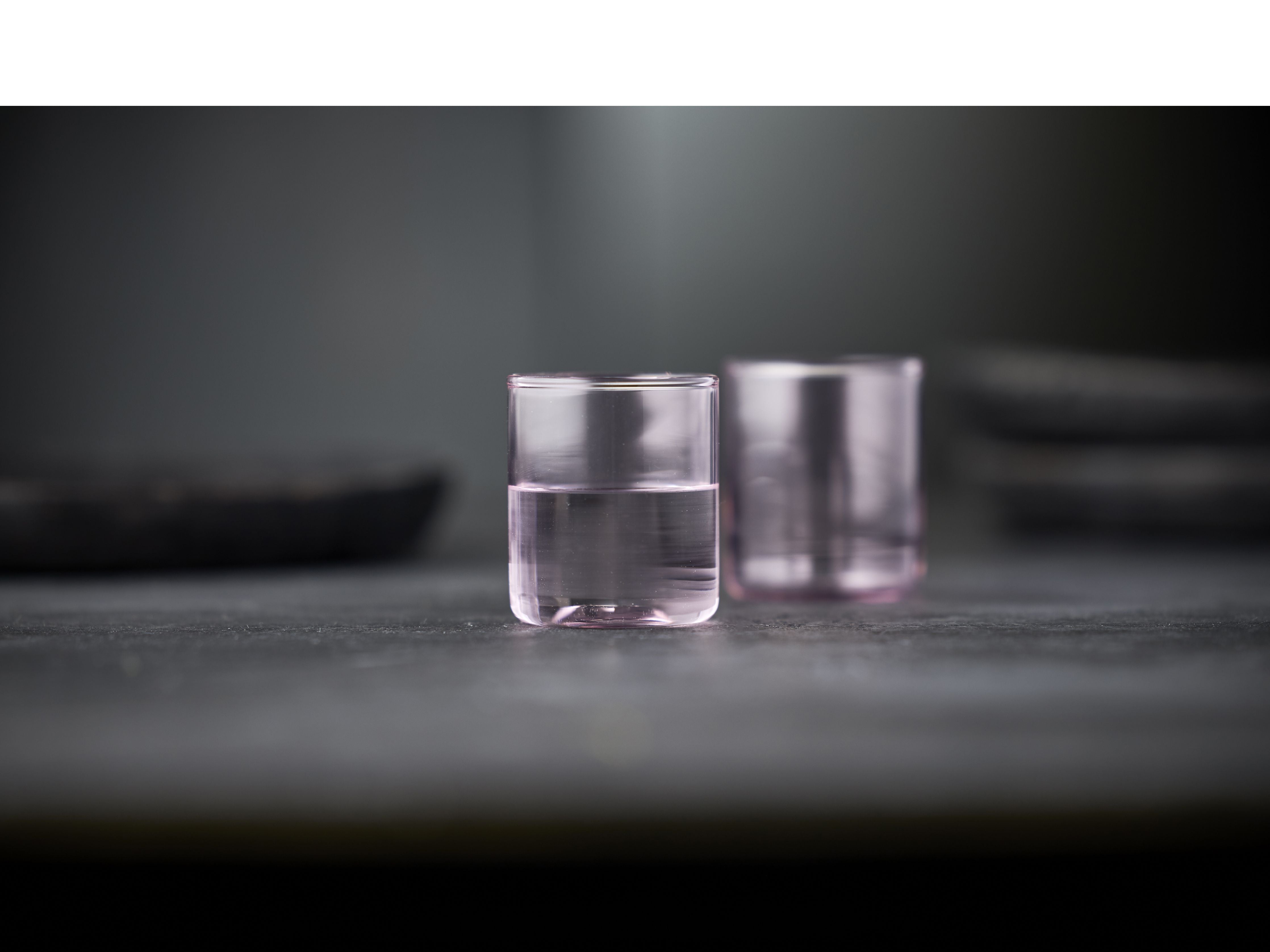 Lyngby Glas Torino Shot Glass 6 Cl 2 Pcs, Pink