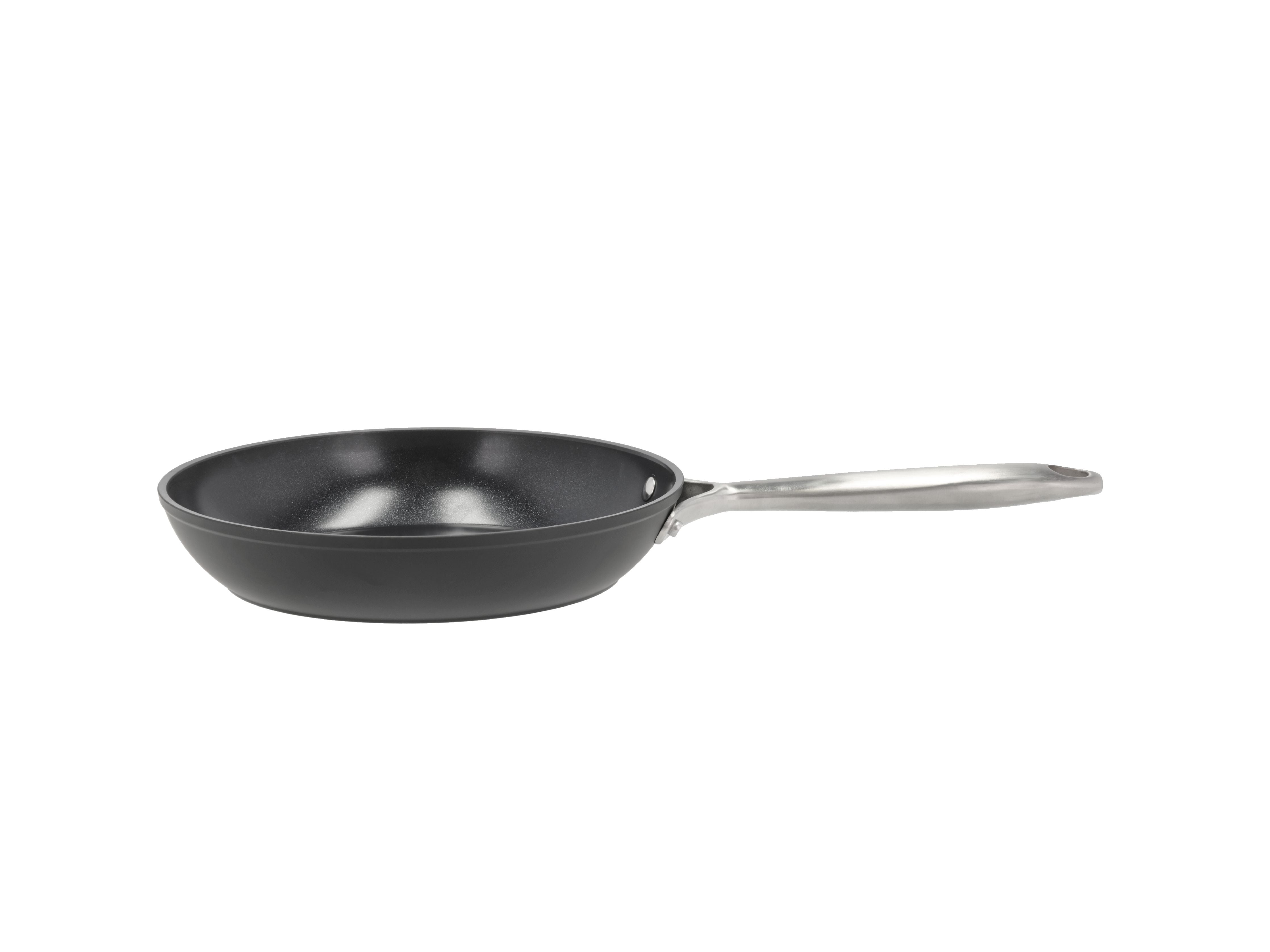 Pillivuyt Gourmet Travo Frying Pan Céramique non bâton noir, Ø24 cm