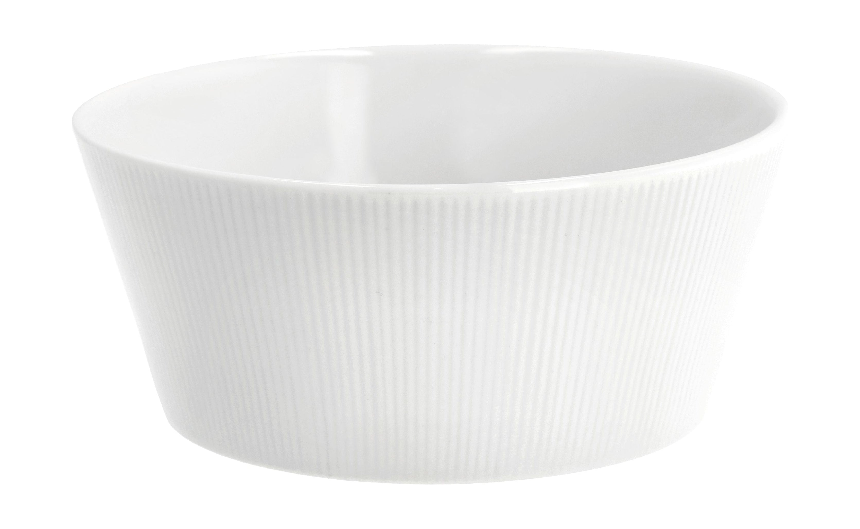 Pillivuyt Eventail Bowl Ø15 cm 0,5 liter, hvit