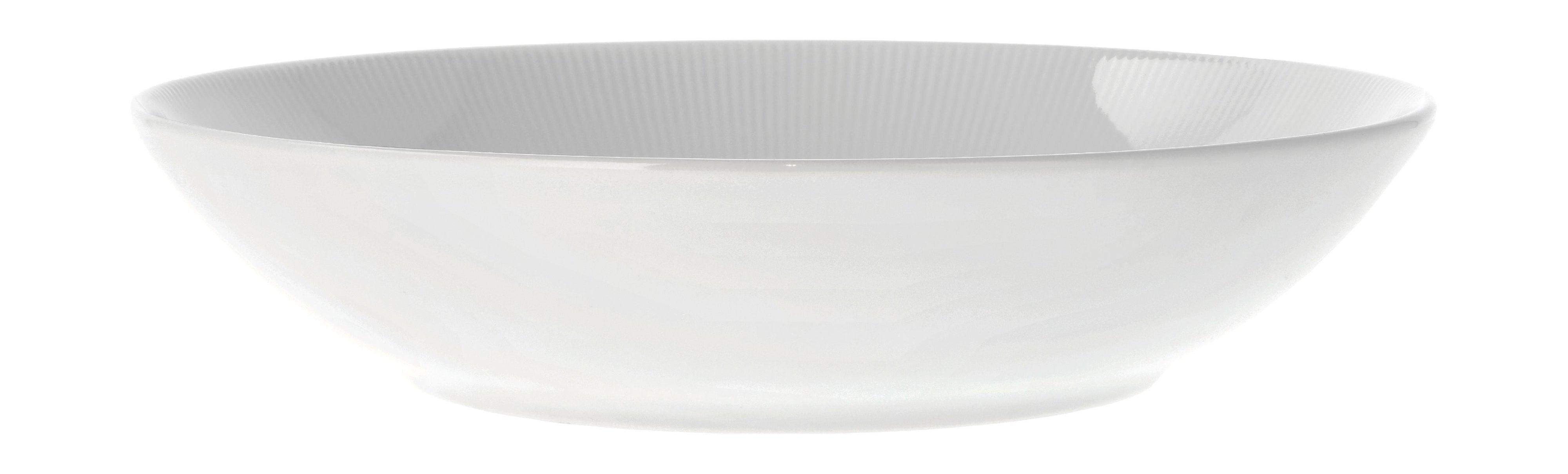 Pillivuyt Eventail Bowl Ø23 cm 0,8 Liter, weiß