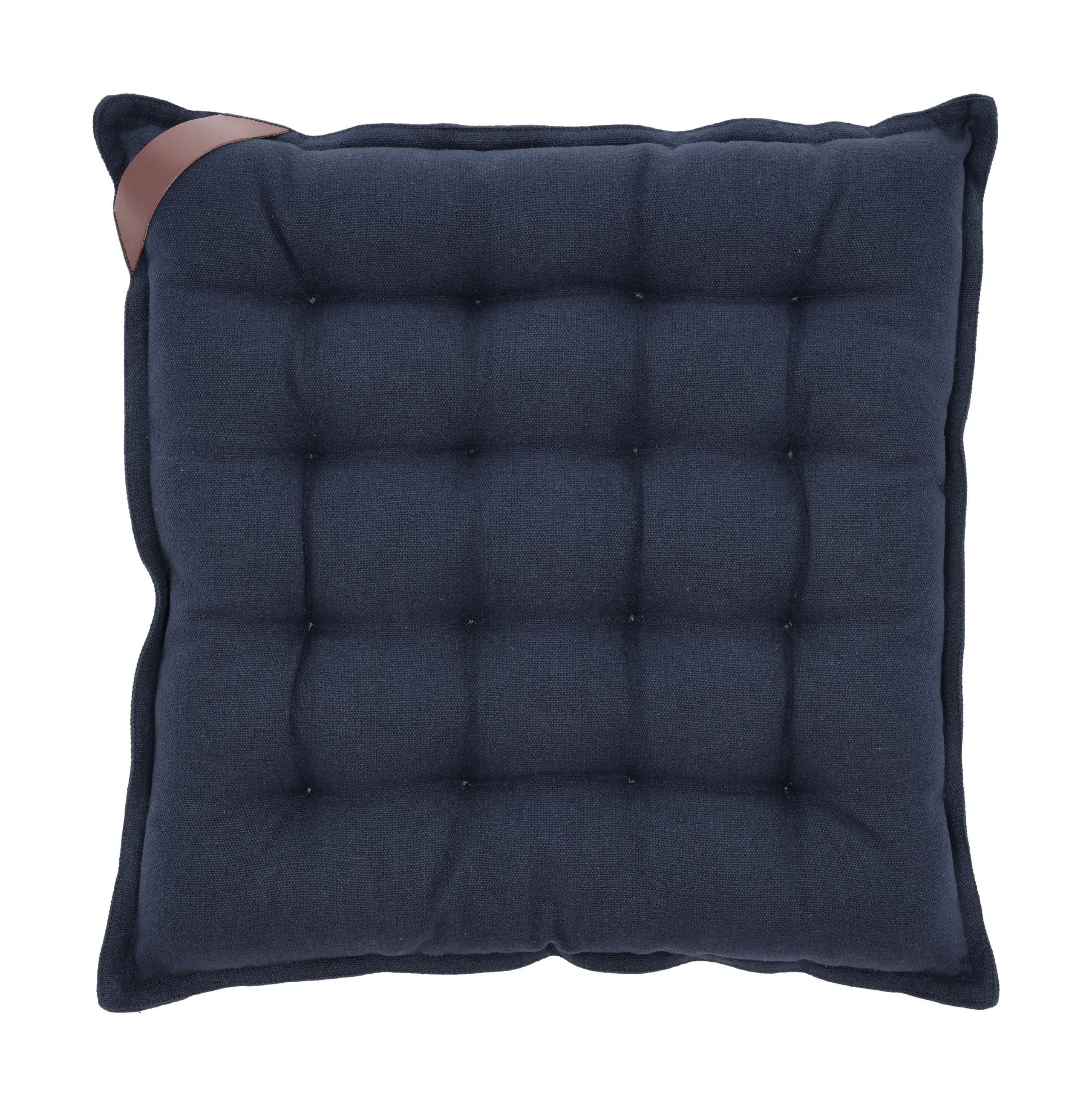Cuscino di sedile di match södahl 40 x 40 cm, blu navy