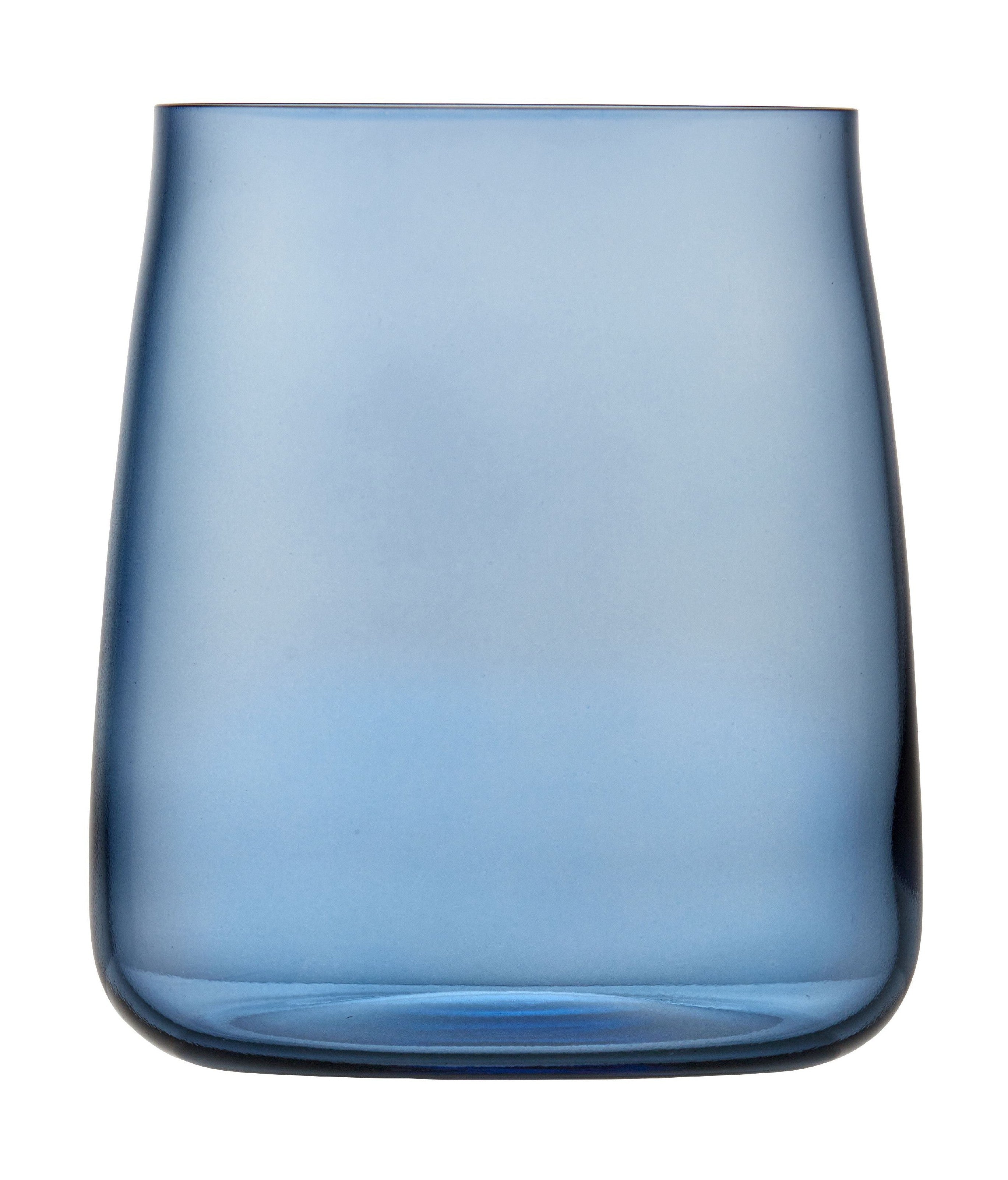 Lyngby glas krystal zero vetro d'acqua 42 cl 4 pezzi, blu