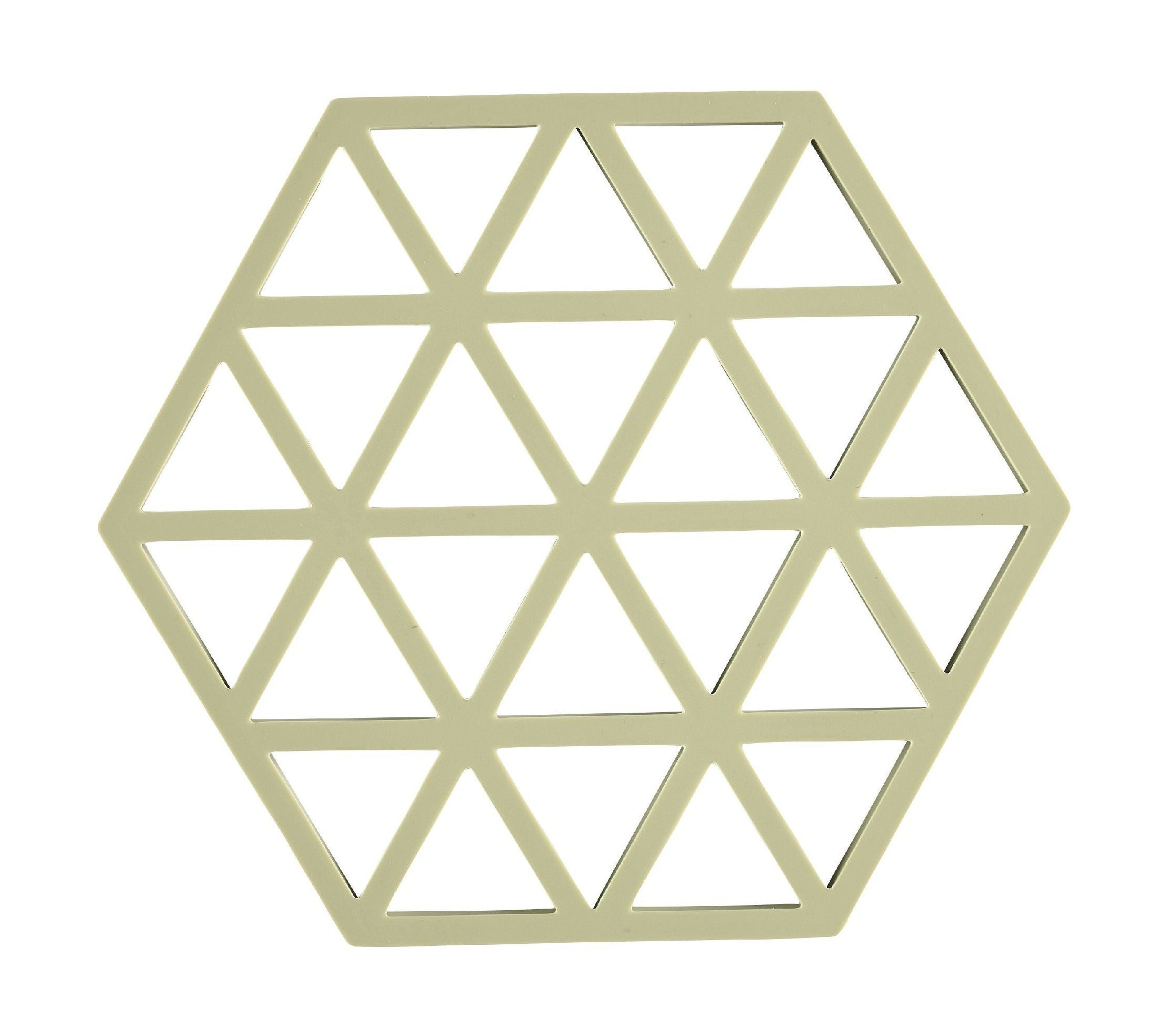 Zone Danmark Triangles Trivet 16 x 14 x 0,9 cm, Matcha Green