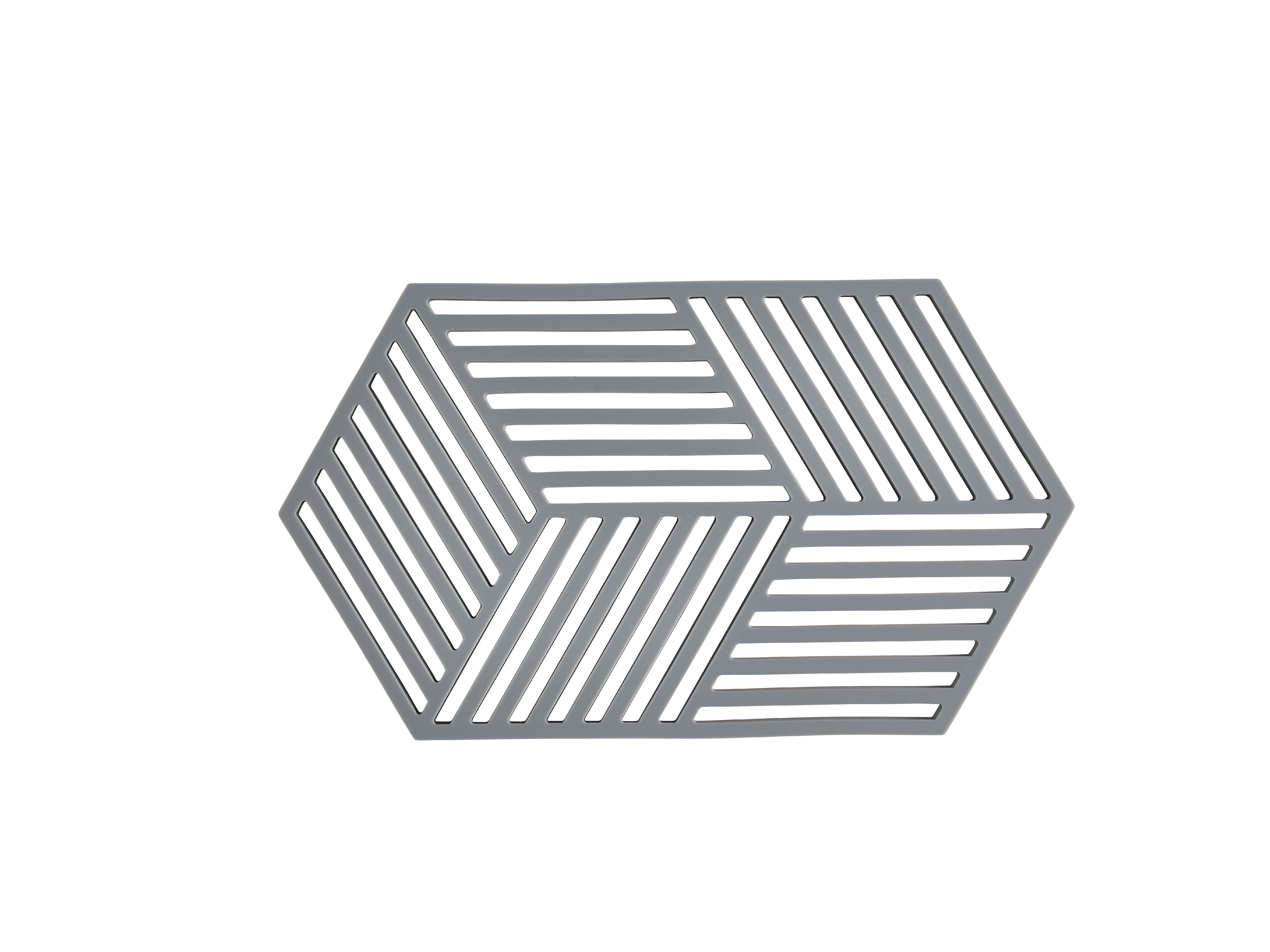 Zone Denmark Hexagon Trivet 24 x 14 x 0,9 cm, cool grau