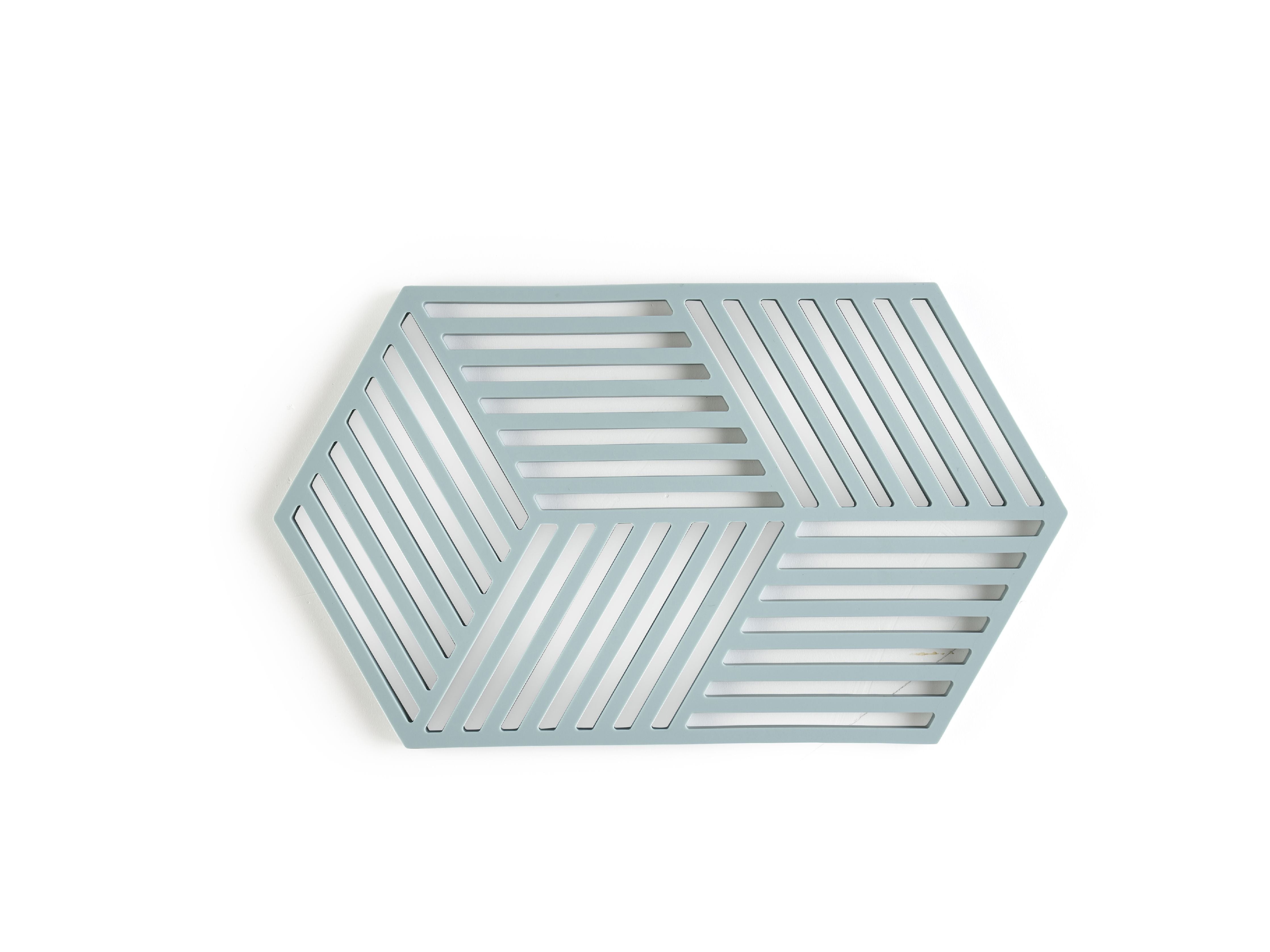 Zone Denmark Hexagon Trivet 24 x 14 x 0,9 cm, Nebelblau