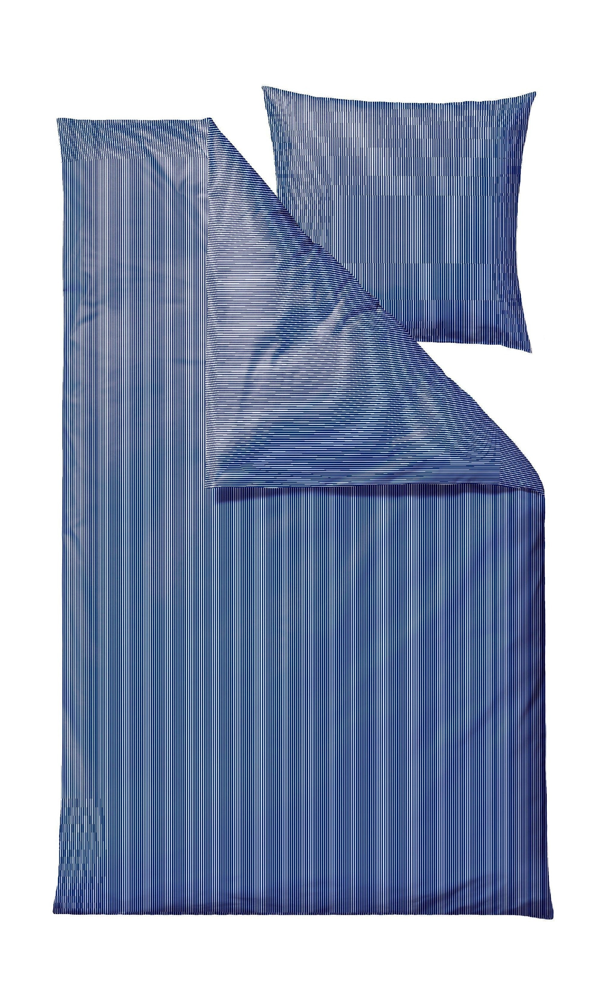 Södahl开朗的床单140 x 200厘米，宝蓝色