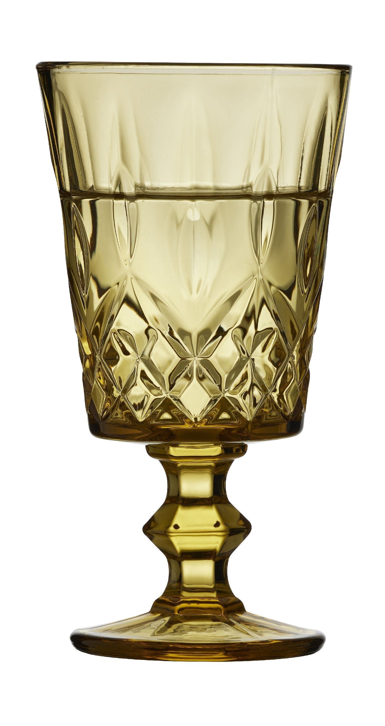 Lyngby Glas Sorrento vinglas 29 Cl 4 st., Amber