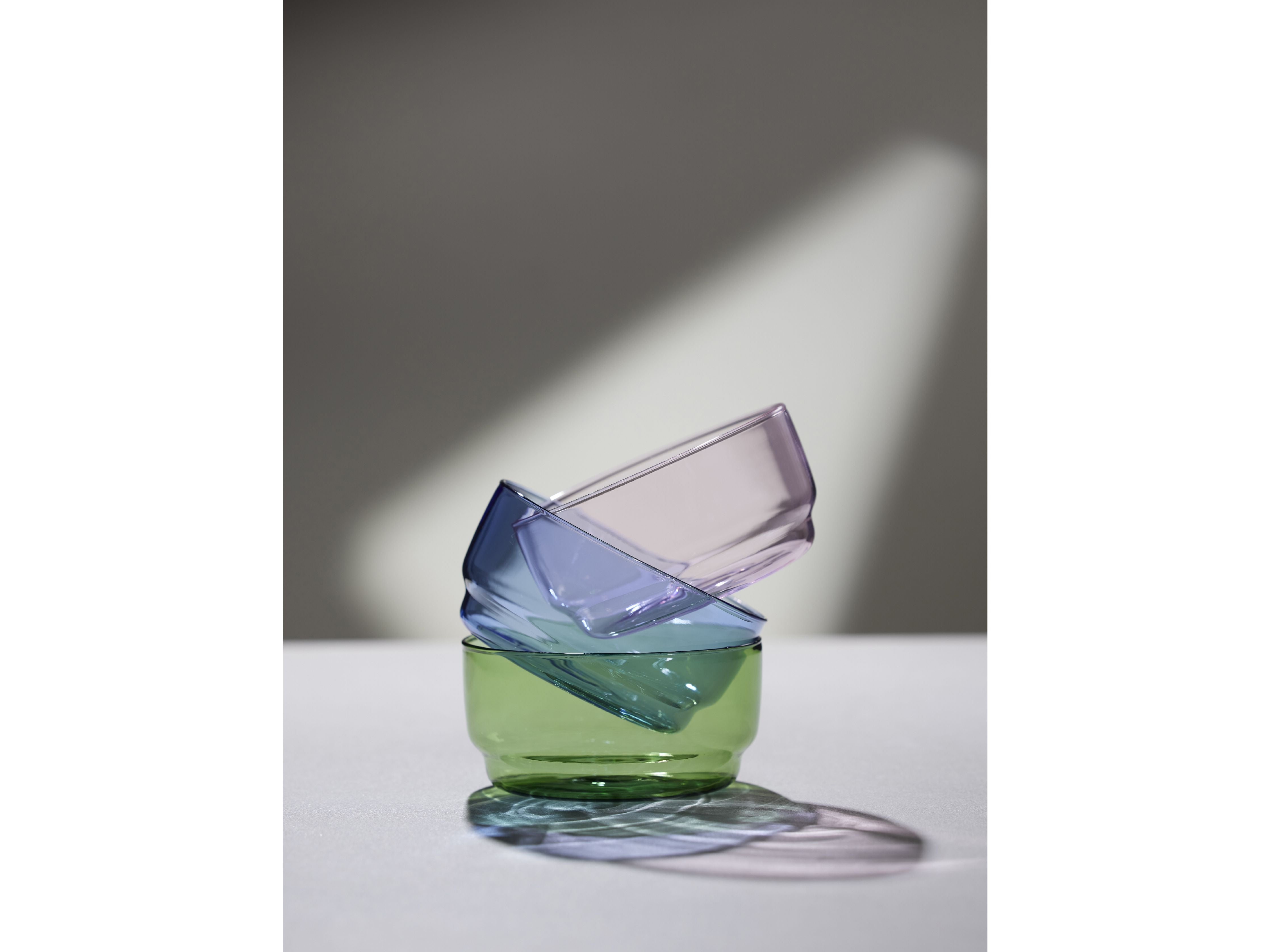 Lyngby Glas Torinoschale 12 cm 2 Stcs., Blau
