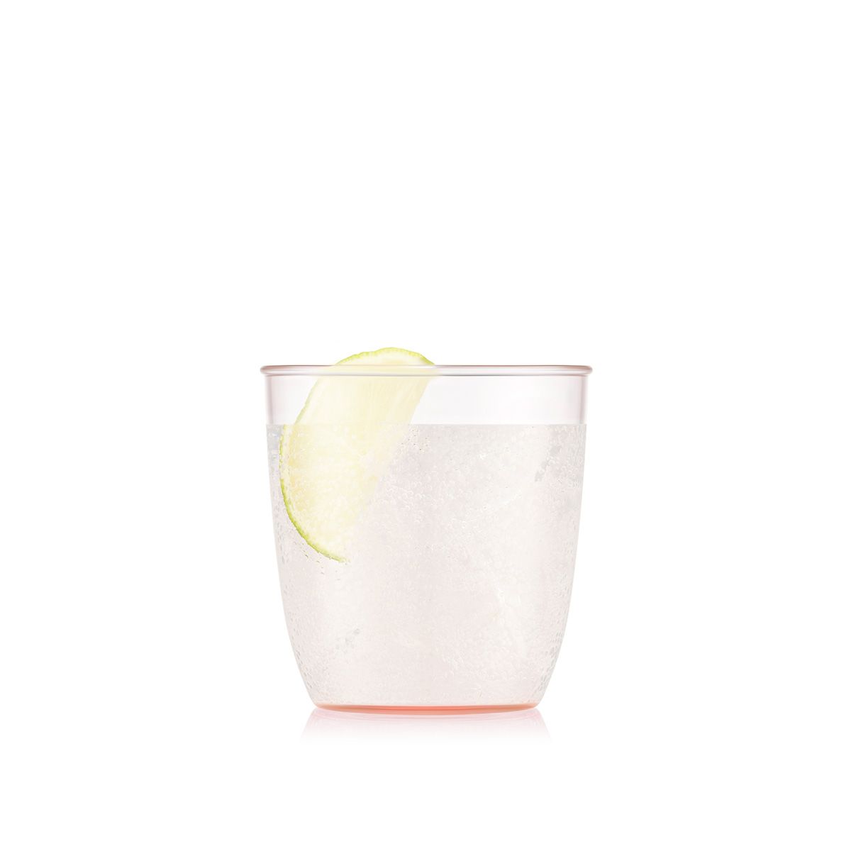Bodum Kvadrant Drink Glass 200 Ml 4 Pcs., Strawberry