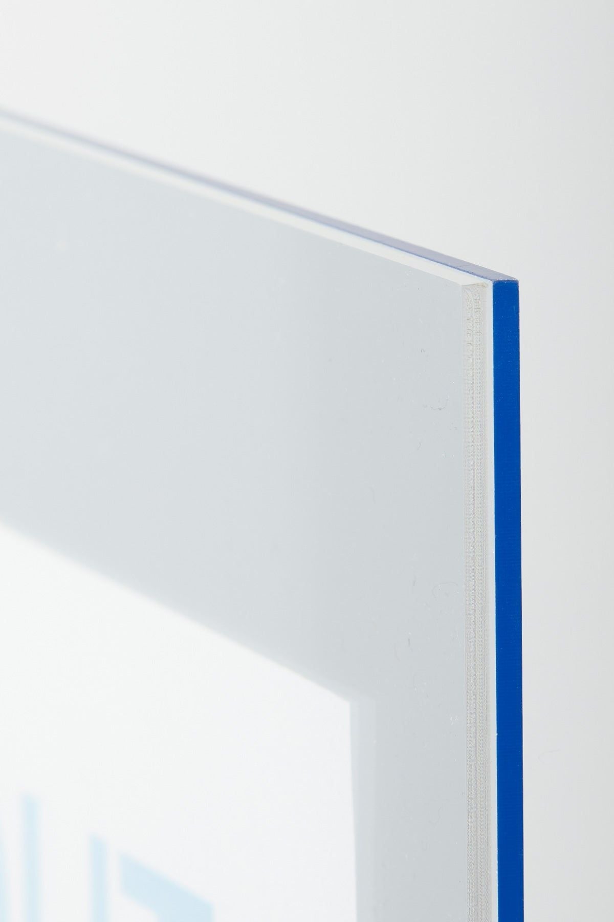 Studio om ramlös ram A2 -rektangel, blå