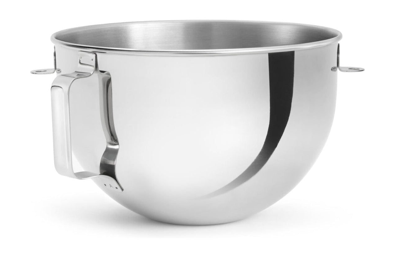 厨房援助5.2 L抛光碗，带表带手柄，用于碗升降机搅拌机