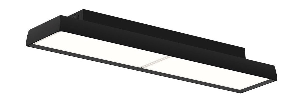 Louis Poulsen Lp Slim Box Surface Mounted Ceiling Lamp 2295 Lumens Wireless Bluetooth, Black