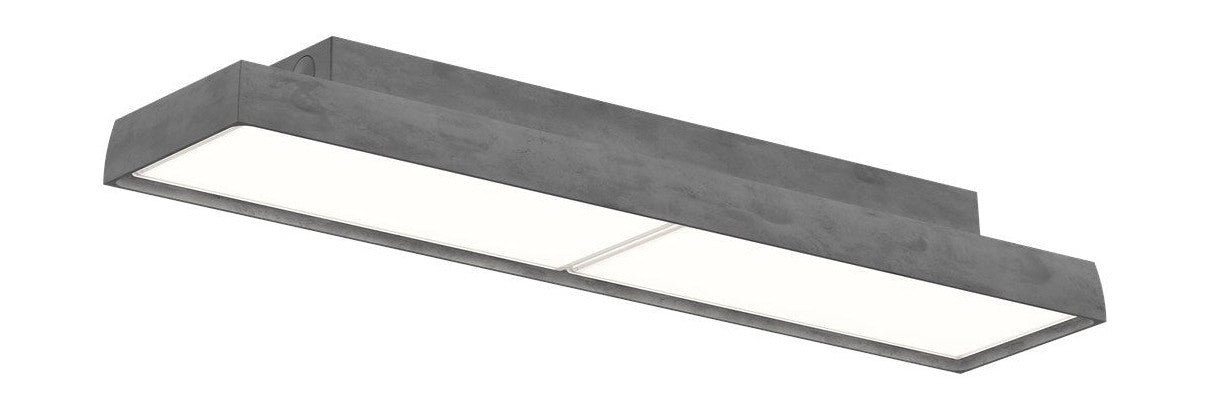 Louis Poulsen Lp Slim Box Surface Mounted Ceiling Lamp 2319 Lumens Dali, Dark Aluminium