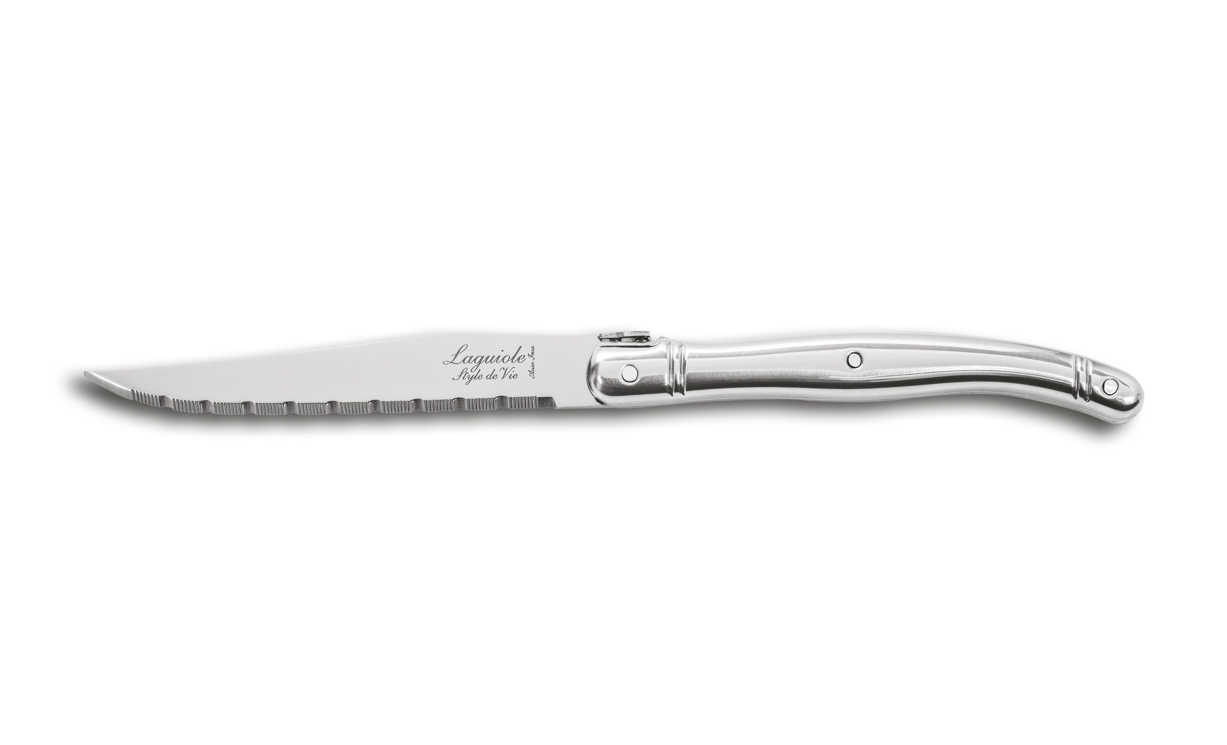 Style De Vie Authentique Laguiole Premium Line Bøfknive 6-delt sæt, rustfrit stål