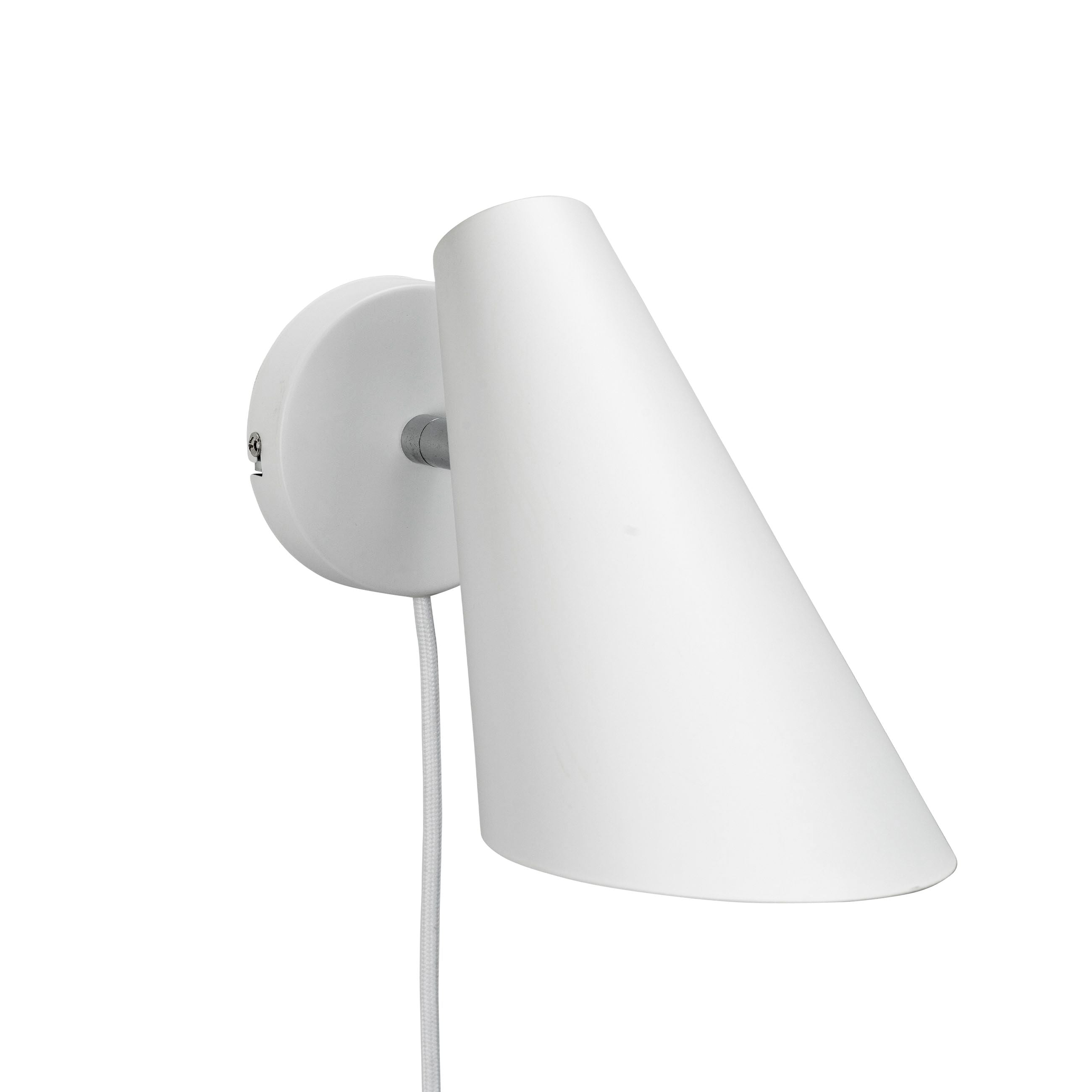 Dyberg Larsen Cale -valkoinen lamppu, valkoinen