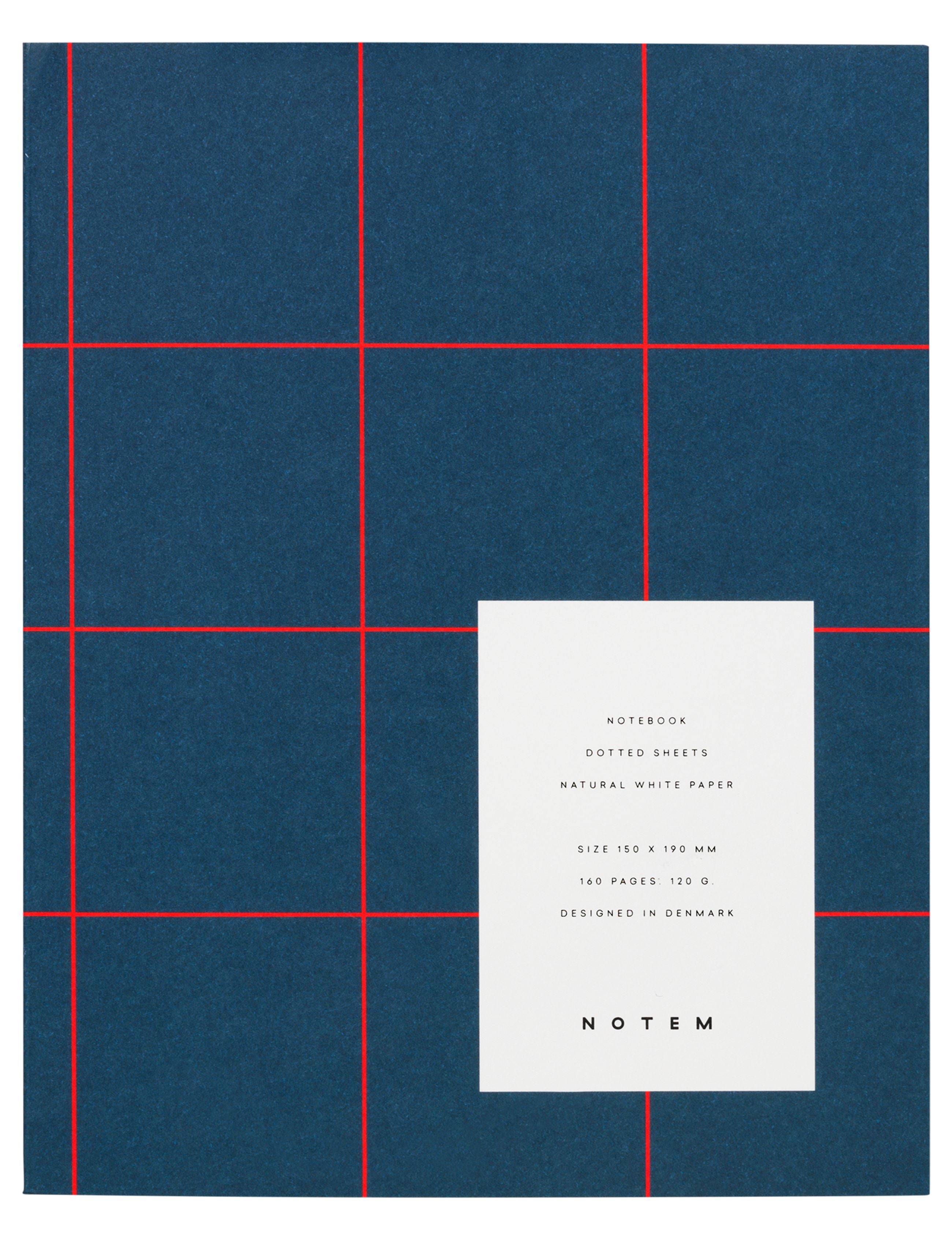 Notem studio uma anteckningsbok medium, mörkblå