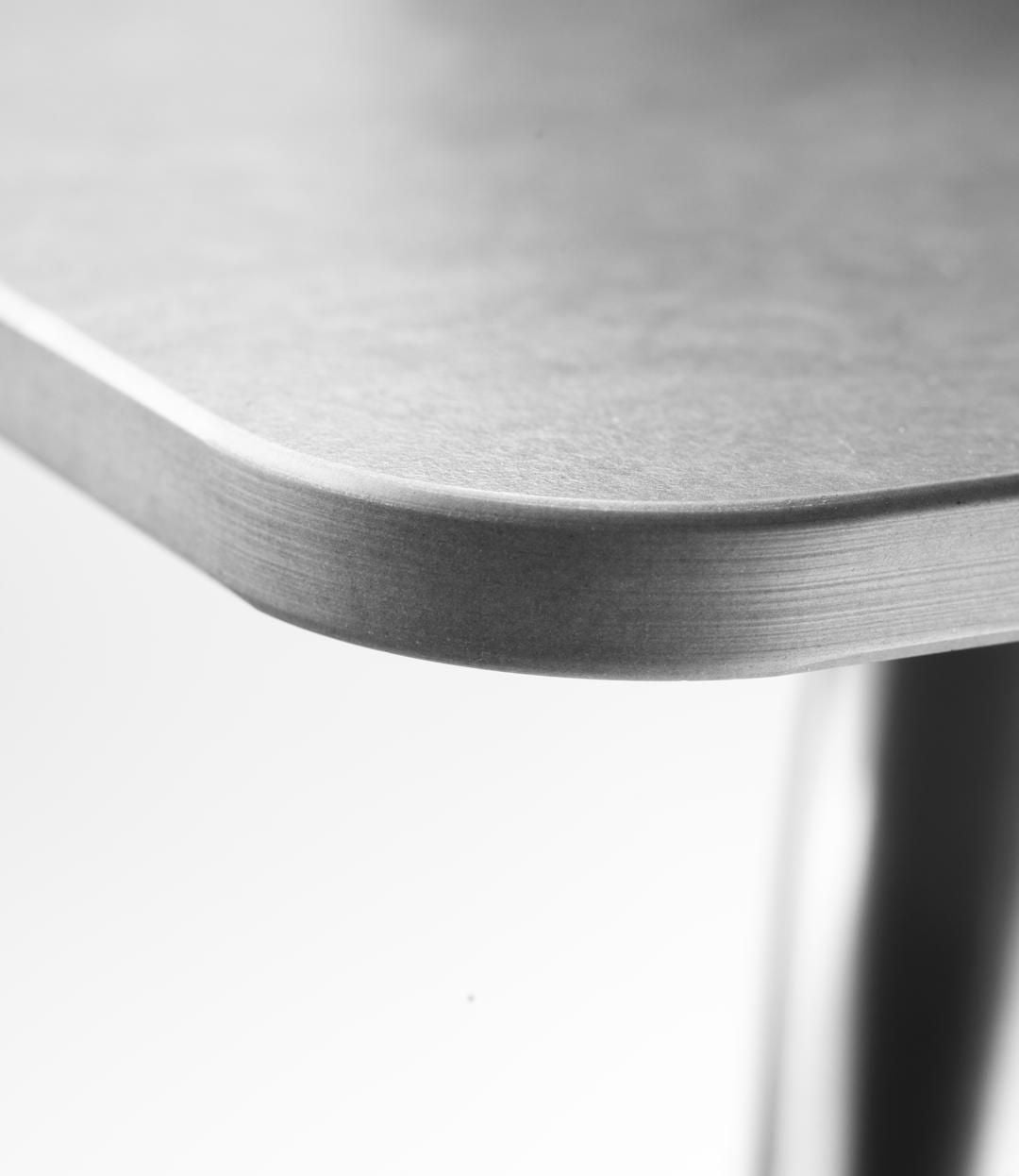 Fdb Møbler M21 Teglgård Garden Table Steel/Stone, 90x90 Cm