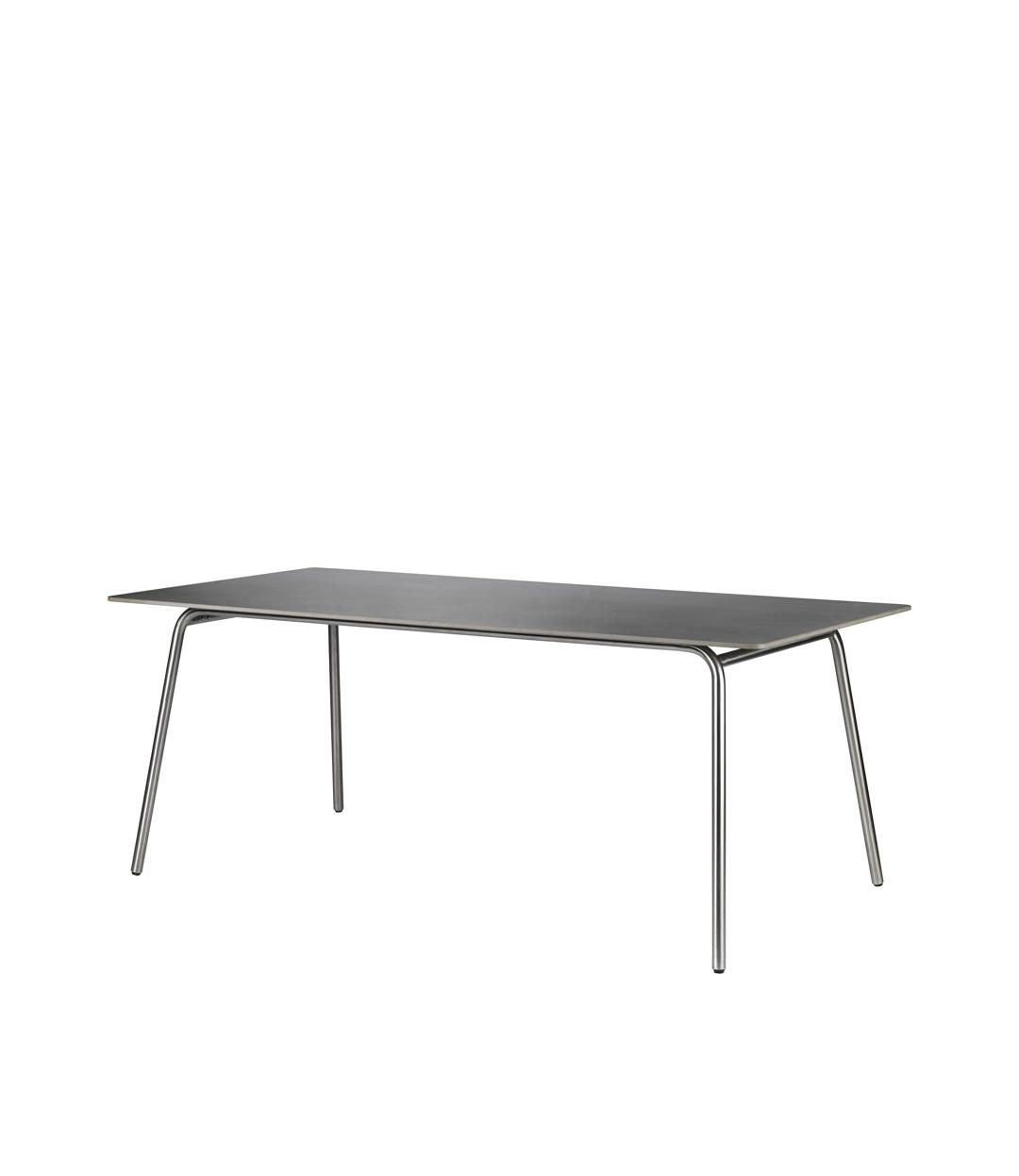 FDB Møbler M21 TEGLGård Garden Table Acciaio/Stone, 90x180 cm