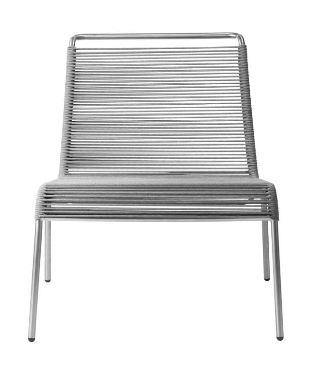 Fdb Møbler M20 L TEGLGård Corde Lounge Chair, gris clair