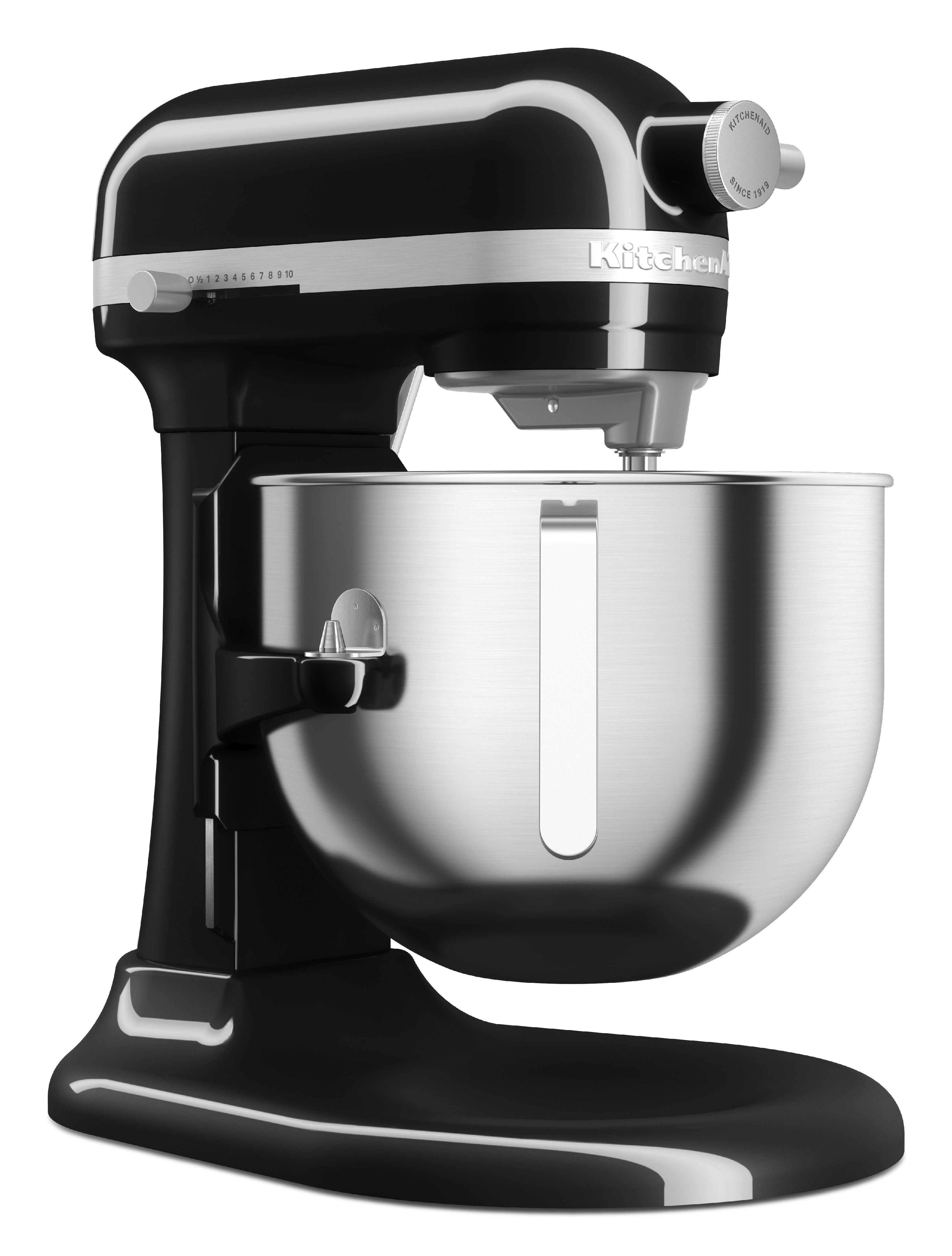 Keukenhulp zware bowl lift standaard mixer 6,6 l, onyx zwart