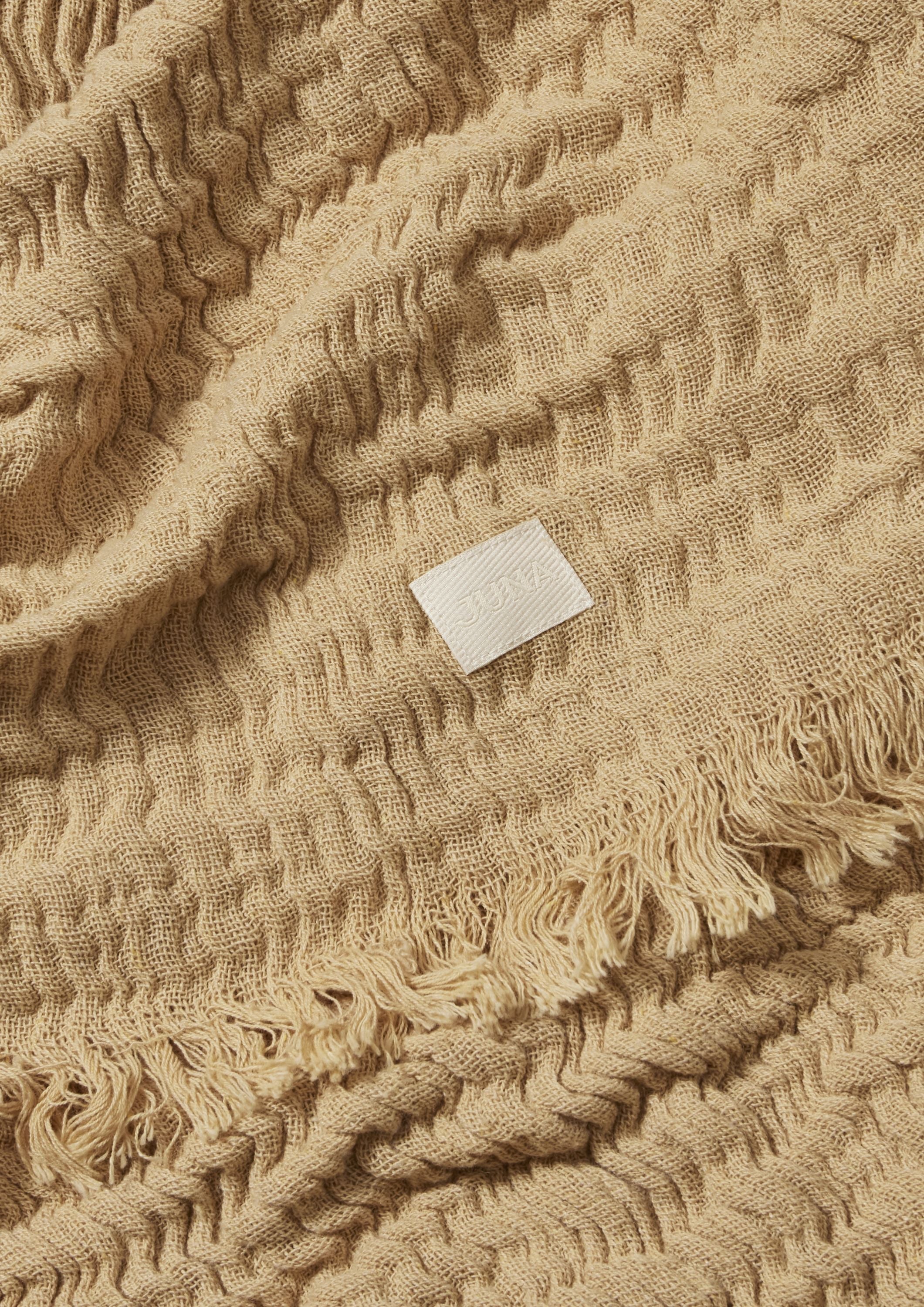 Juna Reloved sengetæppe 240x260 cm, sand