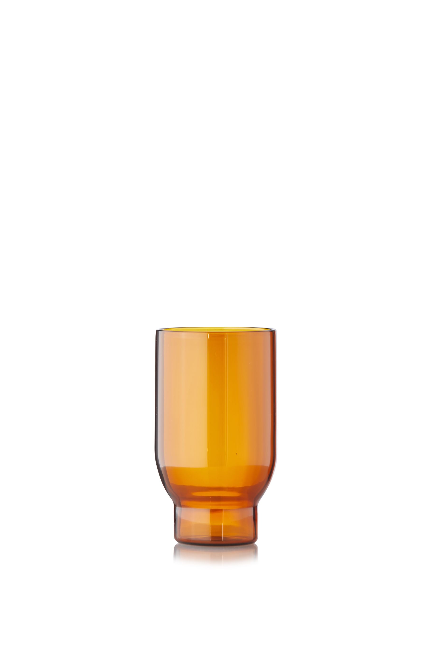 Studio About Glassware Set Of 2 Water Glasses, Amber