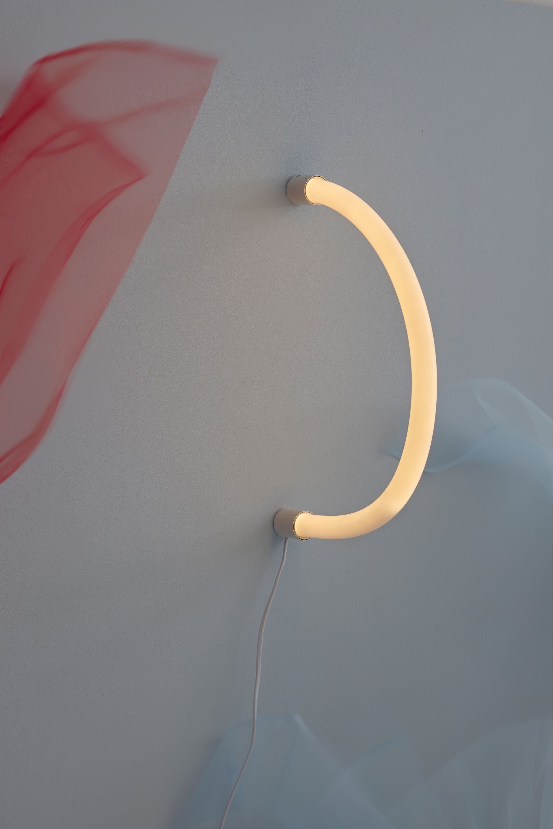 Studio sulla lampada a montaggio flessibile 70 cm, bianco caldo