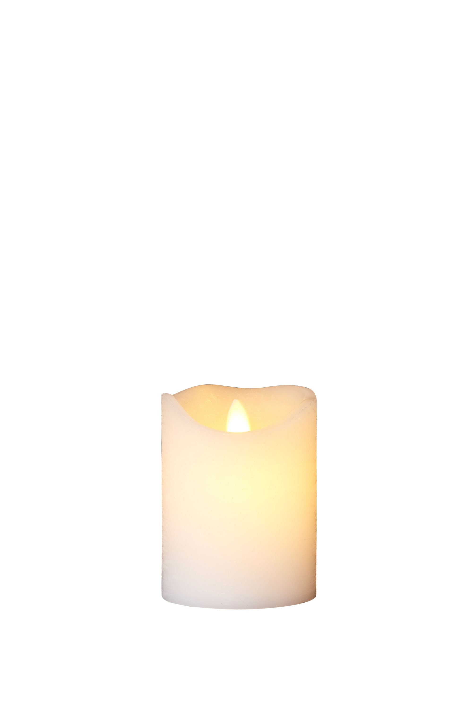 Sirius Sara Exklusive LED -Kerze Ø7,5x H10cm, Weiß