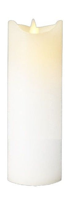 Sirius Sara ladattava LED -kynttilä valkoinen, Ø5x H15cm
