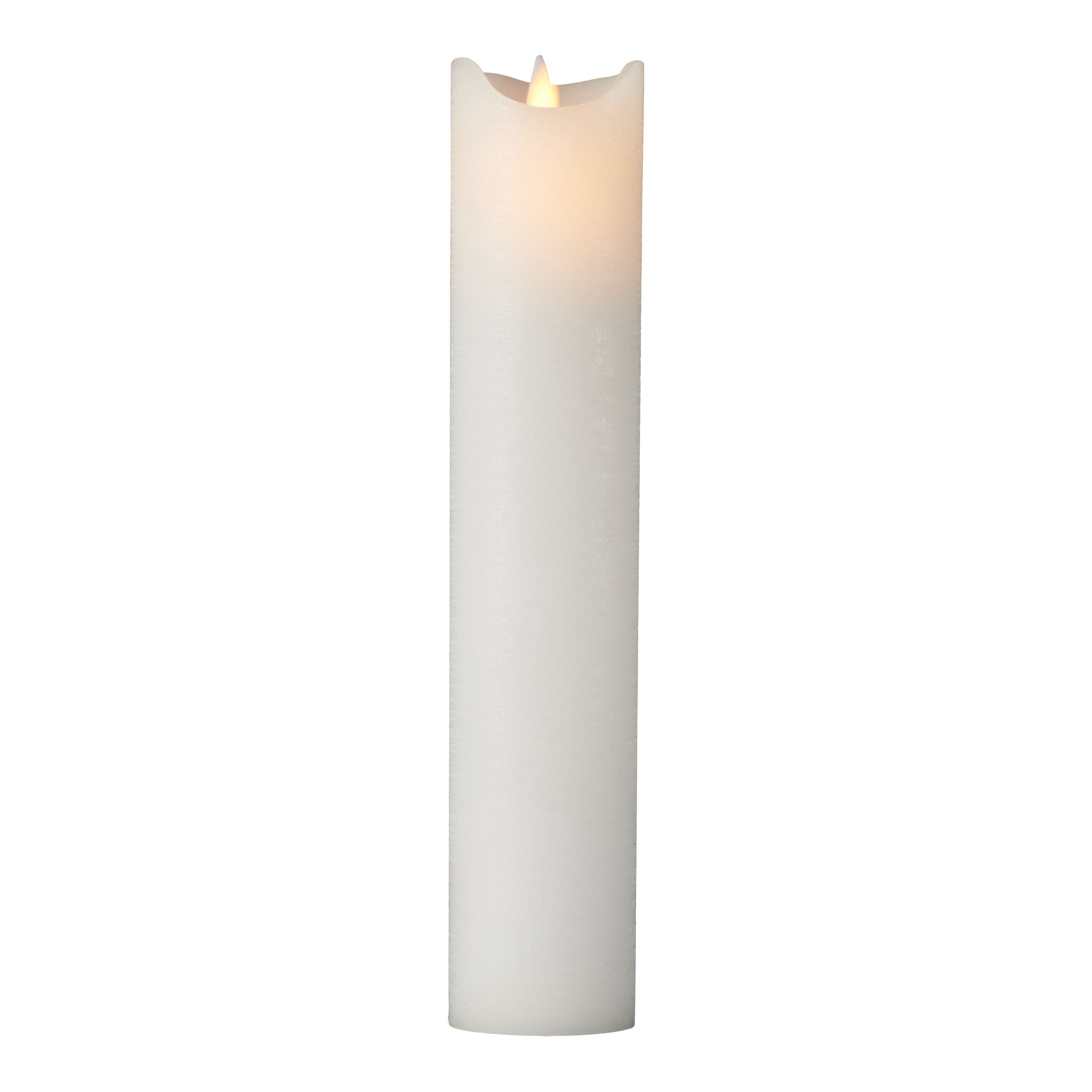 Sirius Sara ladattava LED -kynttilä valkoinen, Ø5x H25cm