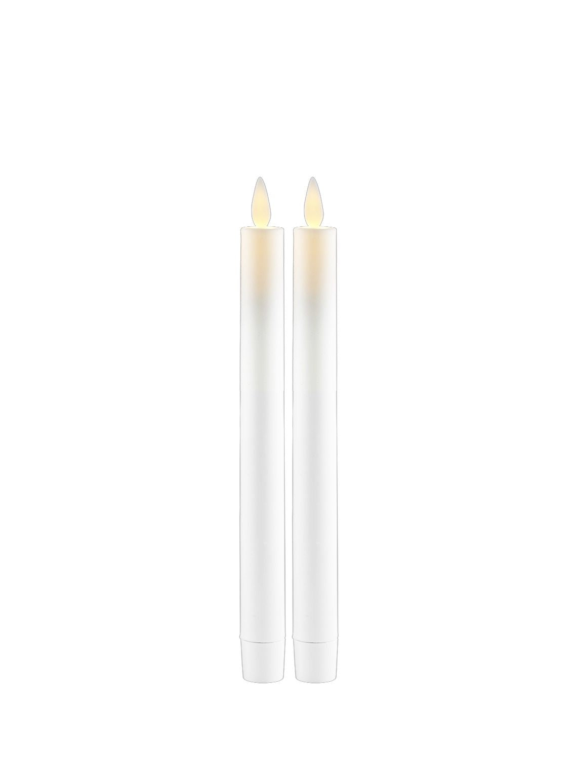 Sirius Sara皇冠LED蜡烛2 PC，白色