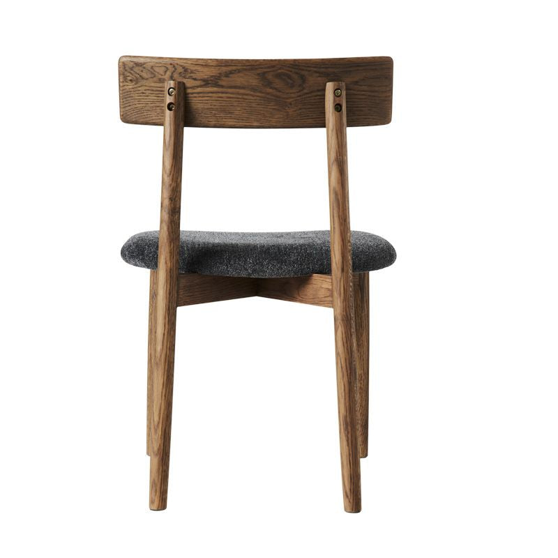Muubs Tetra餐椅，棕色/花岗岩