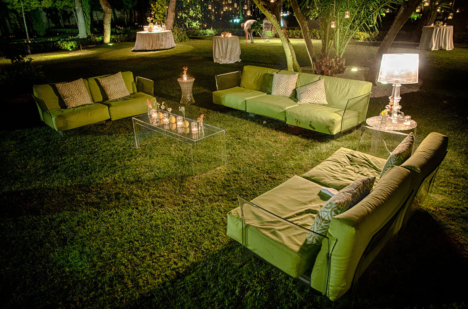 Kartell Pop Outdoor 2 -sits soffa Sunbrella, naken