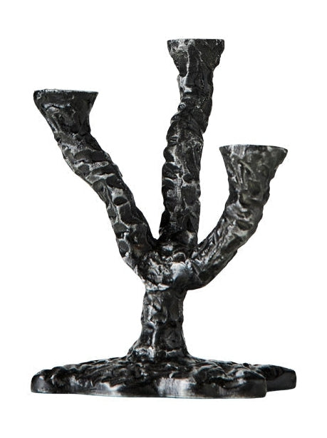 Muubs Ava -kynttilänjalka, antiikki tummanharmaa