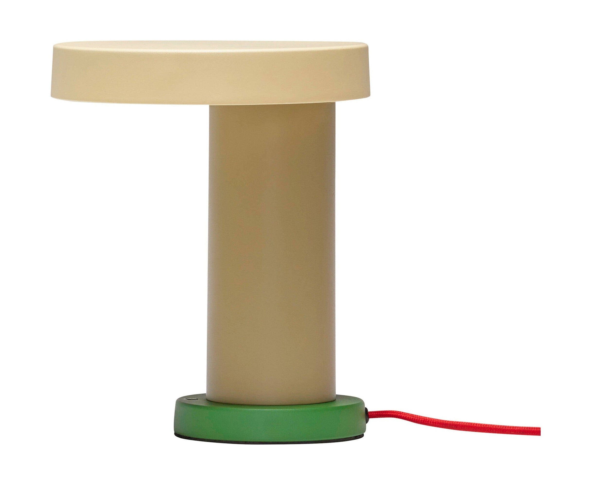 Hübsch Magic Table Lamp, Green/Olive